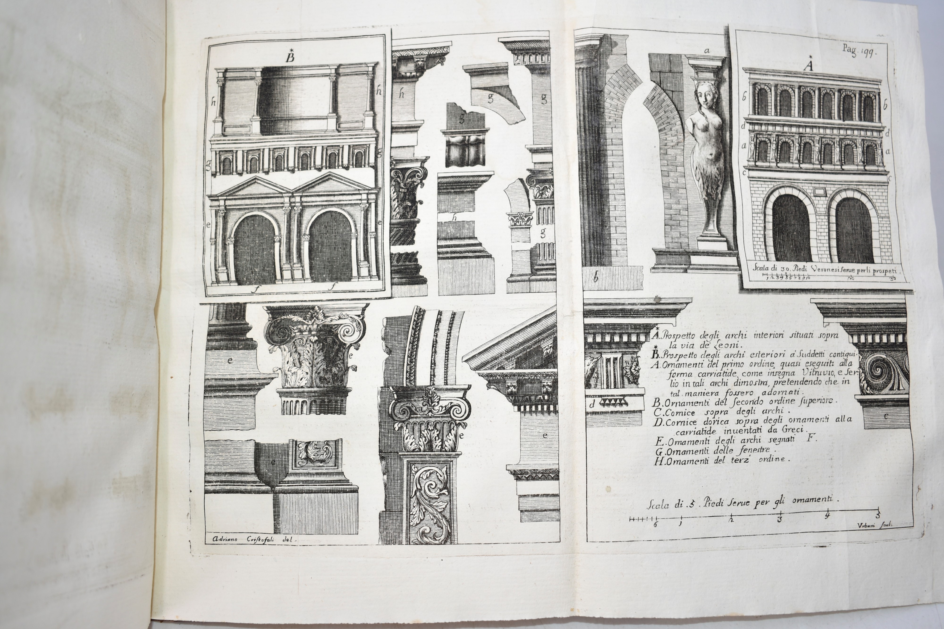 Zagata, Pietro / Biancolini, G.b. Cronica della Città di Verona Descritta da Pier Zagata; Ampliat...