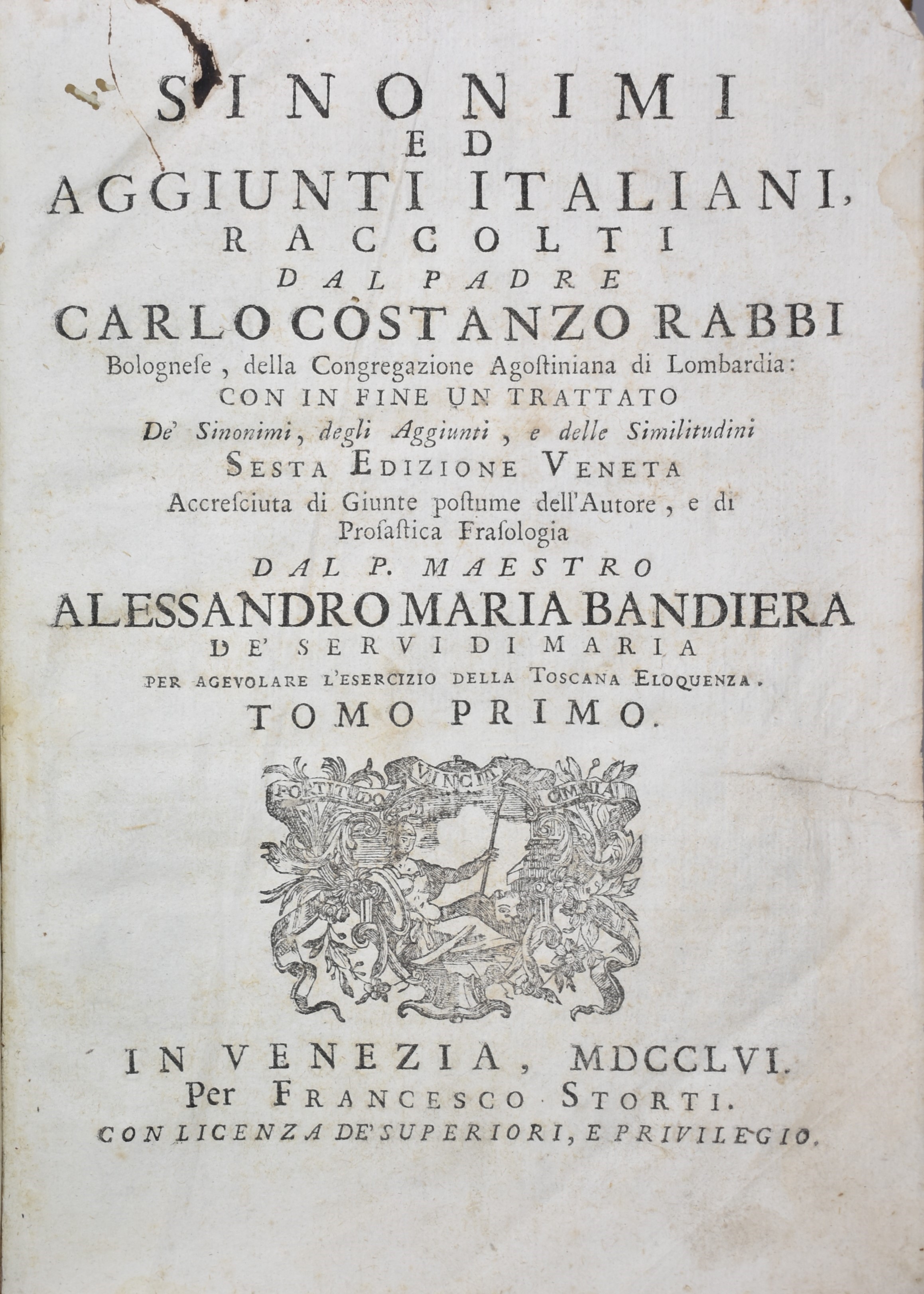 [accademia della Crusca] Vocabolario degli Accademici della Crusca. Edizione Seconda Veneta Accre...