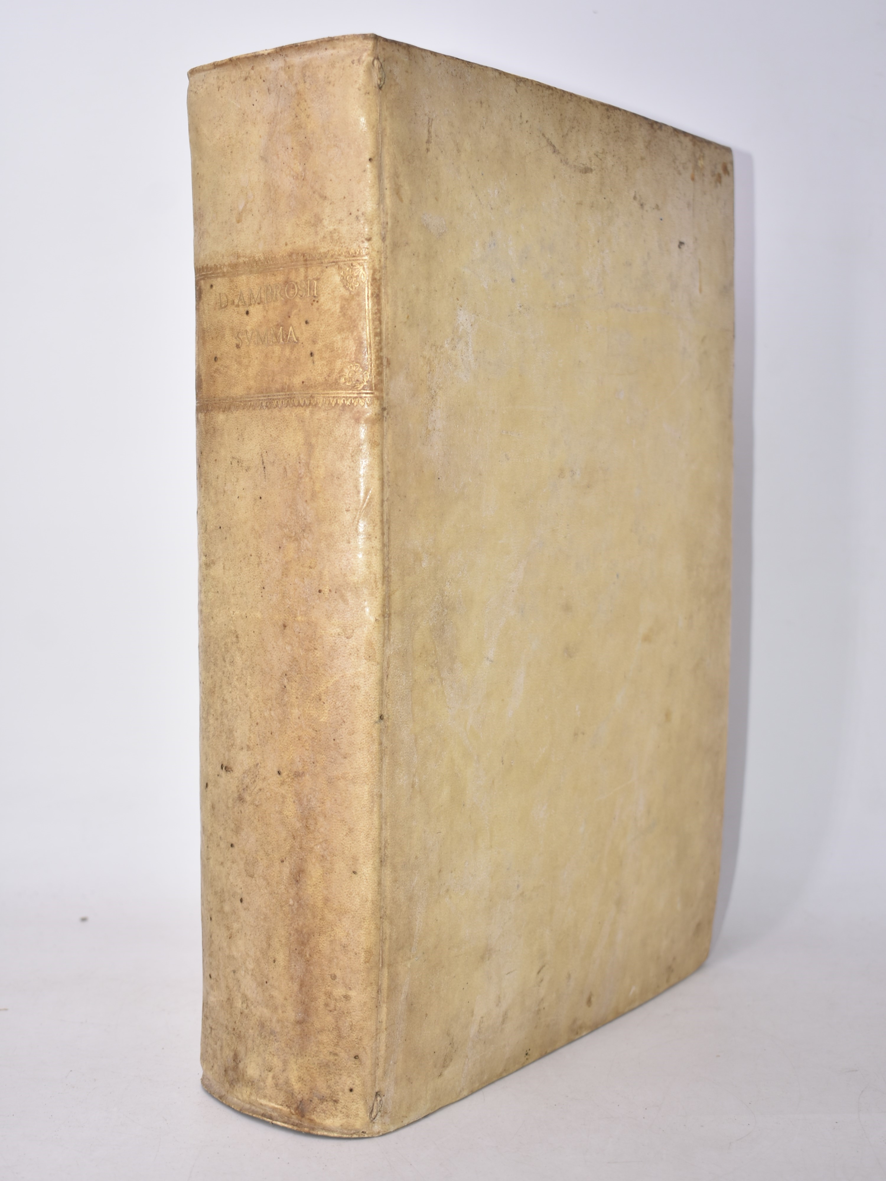 Bartolomeo da Urbino : Diui Ambrosii Milleloquium Summam Totius Doctrinæ Illius Ambrosii Sub Mill...