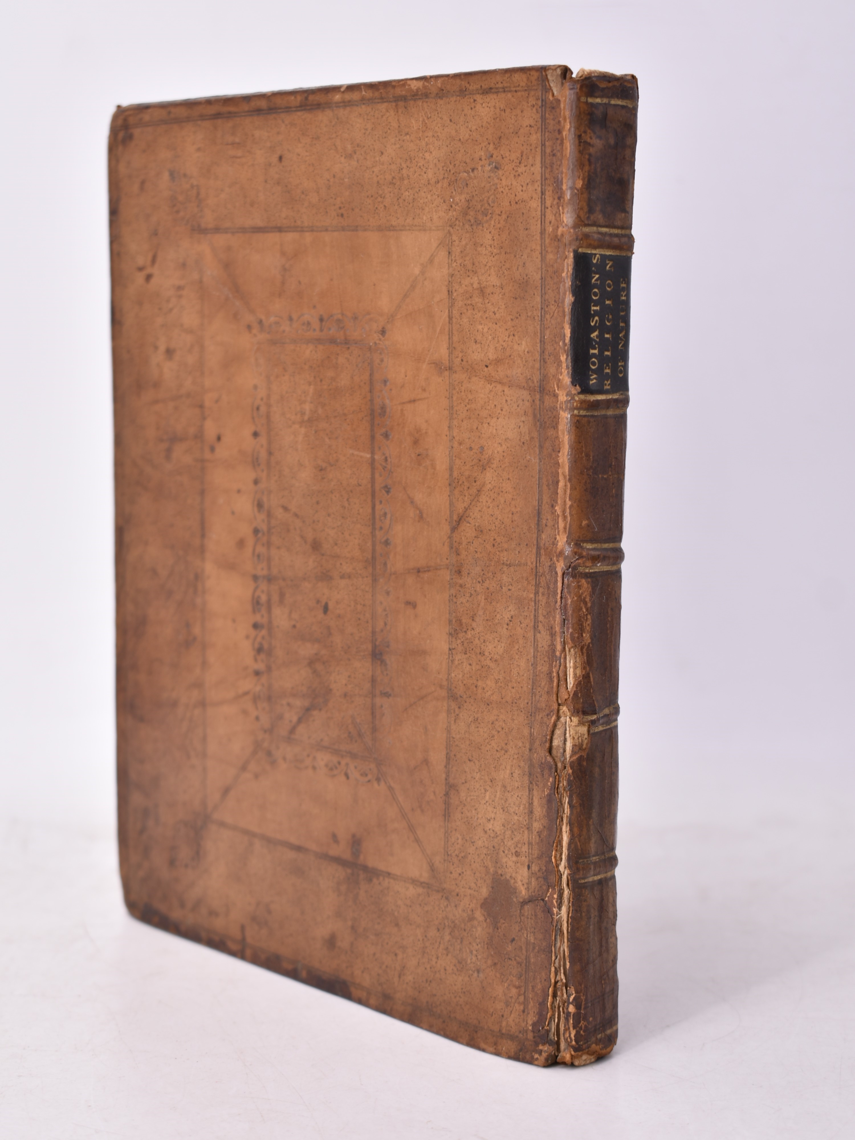 Wollaston, William: The Religion Of Nature Illustrated. London, 1725, S. Palmer.
