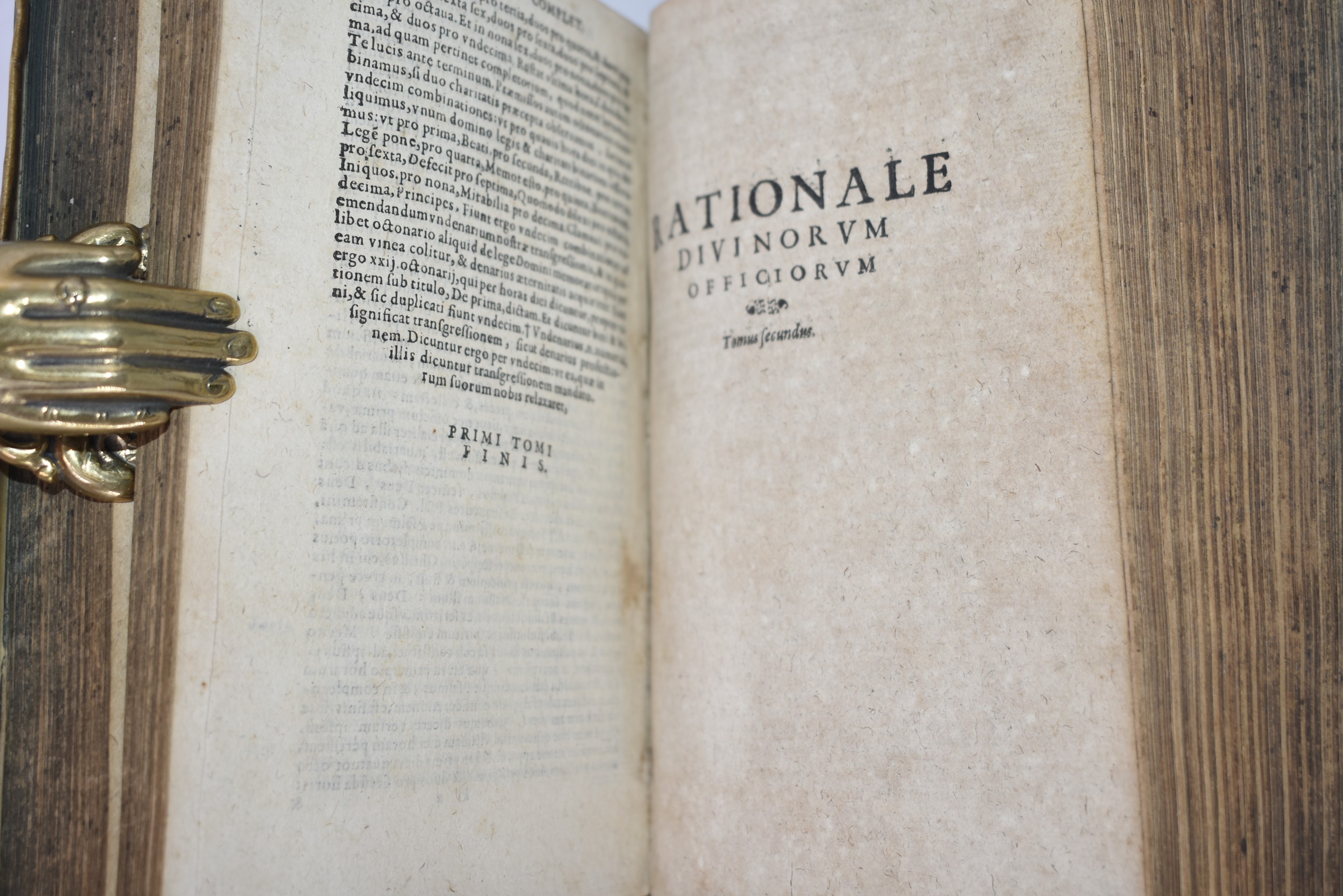 Durand, Guillaume (guglielmo Durando) Rationale Diuinorum Officiorum, a r.D. Gulielmo Durando Mim...