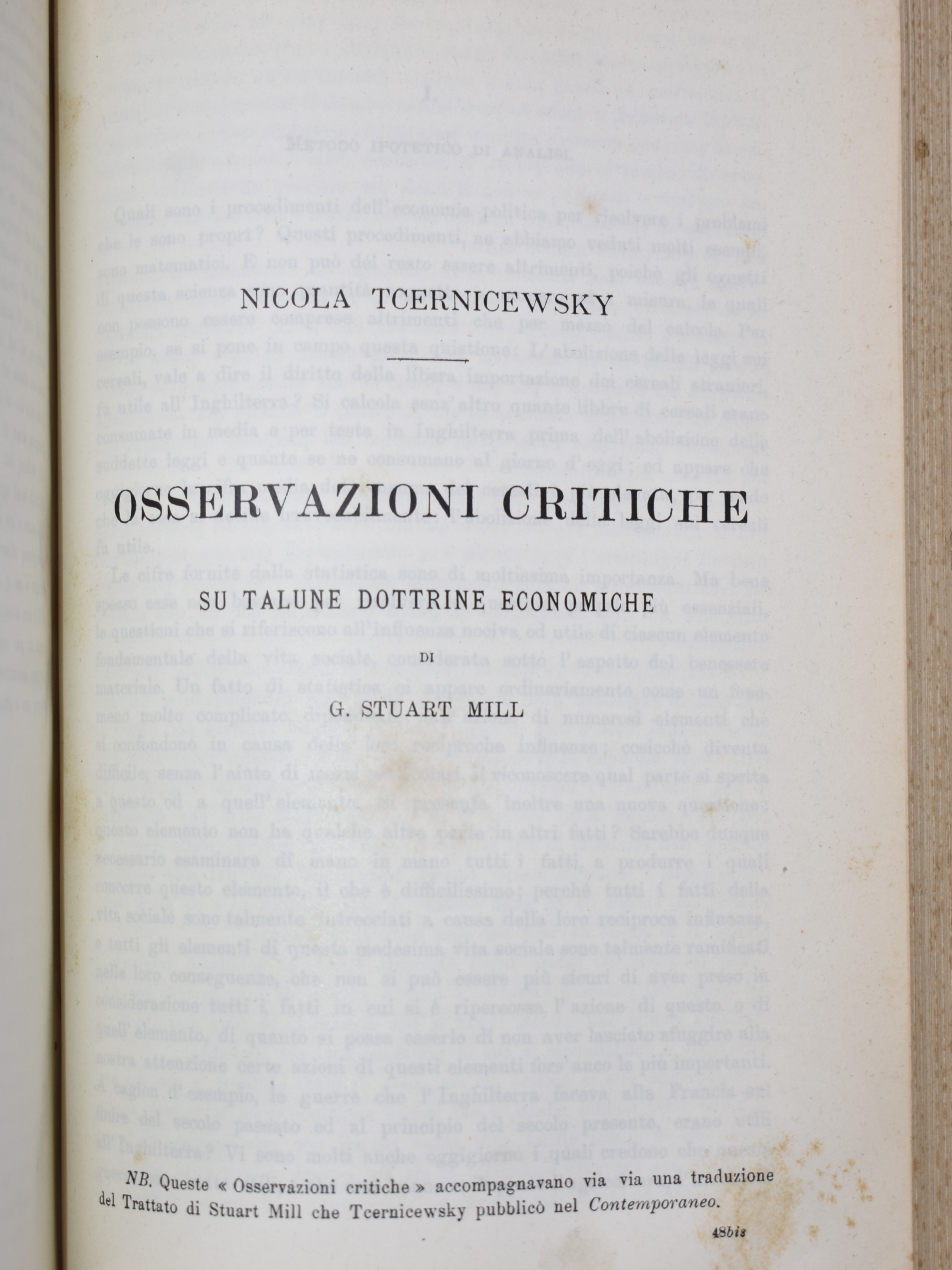 Marx, Karl il Capitale. Critica Dell’economia Politica. [biblioteca Dell'economista: Raccolta del...