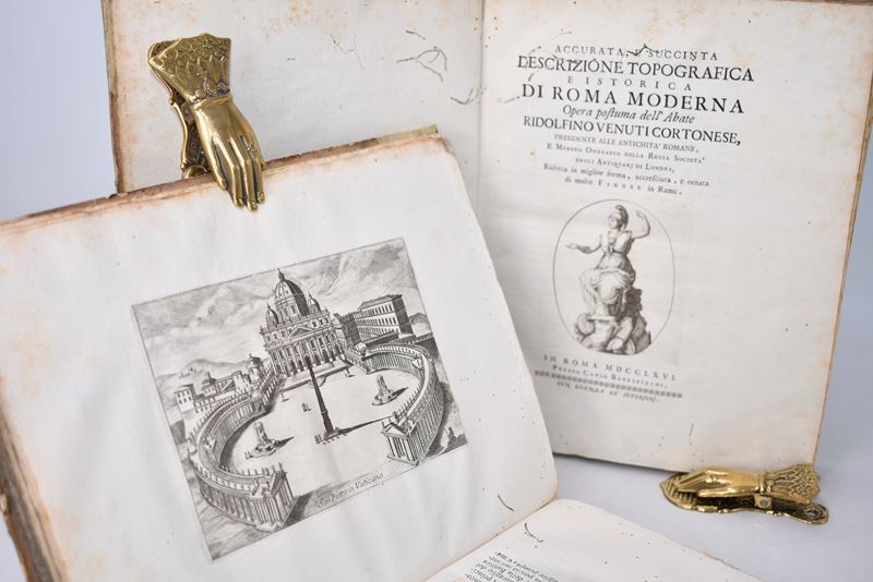 Venuti, Ridolfino ACCURATA, E SUCCINTA DESCRIZIONE TOPOGRAFICA E ISTORICA DI ROMA MODERNA. OPERA ...
