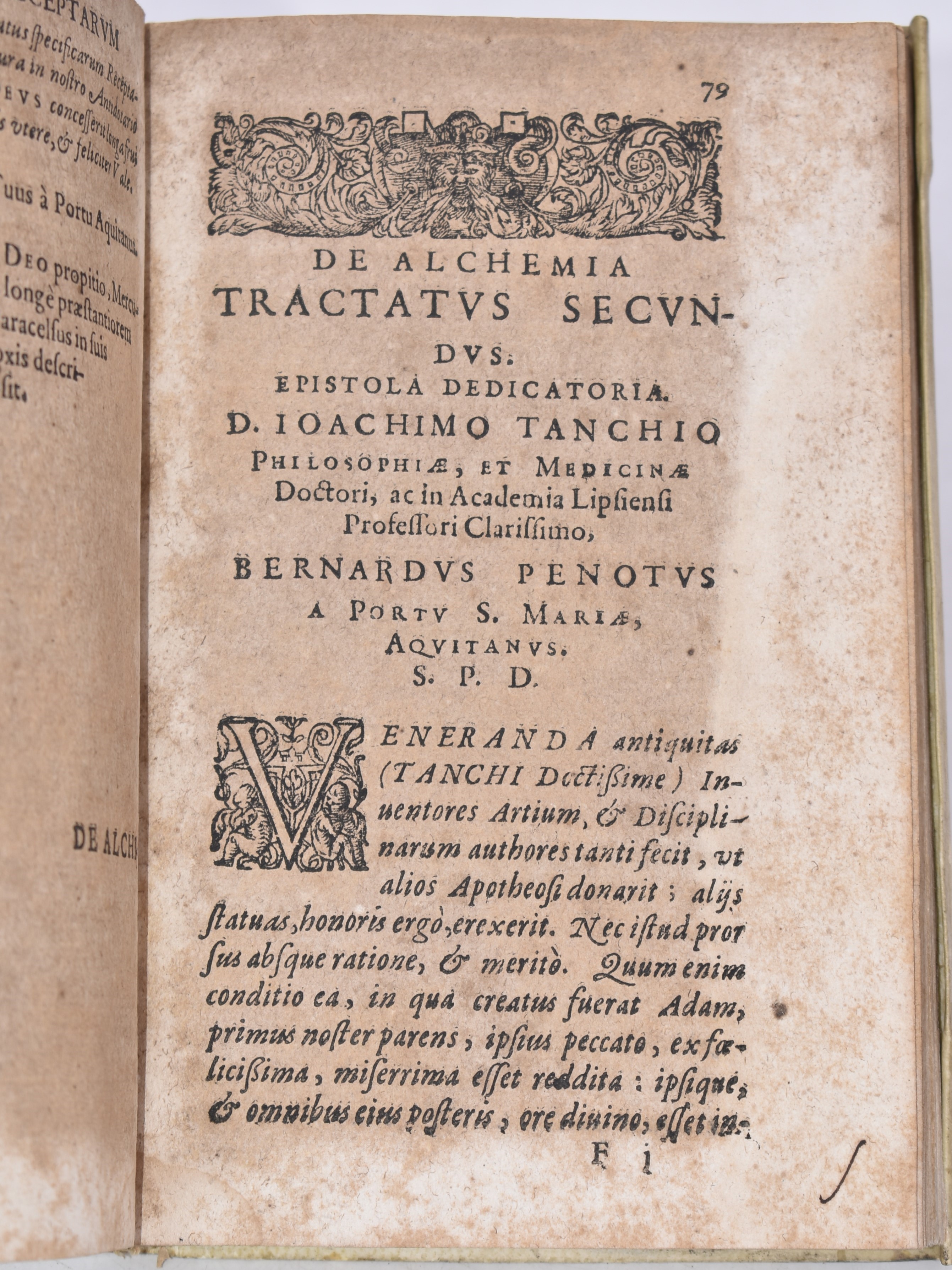Penot, Bernard Georges : Bernardi Penoti a Portu S. Mariae Aquitani, De Denario Medico, Quo Decem...