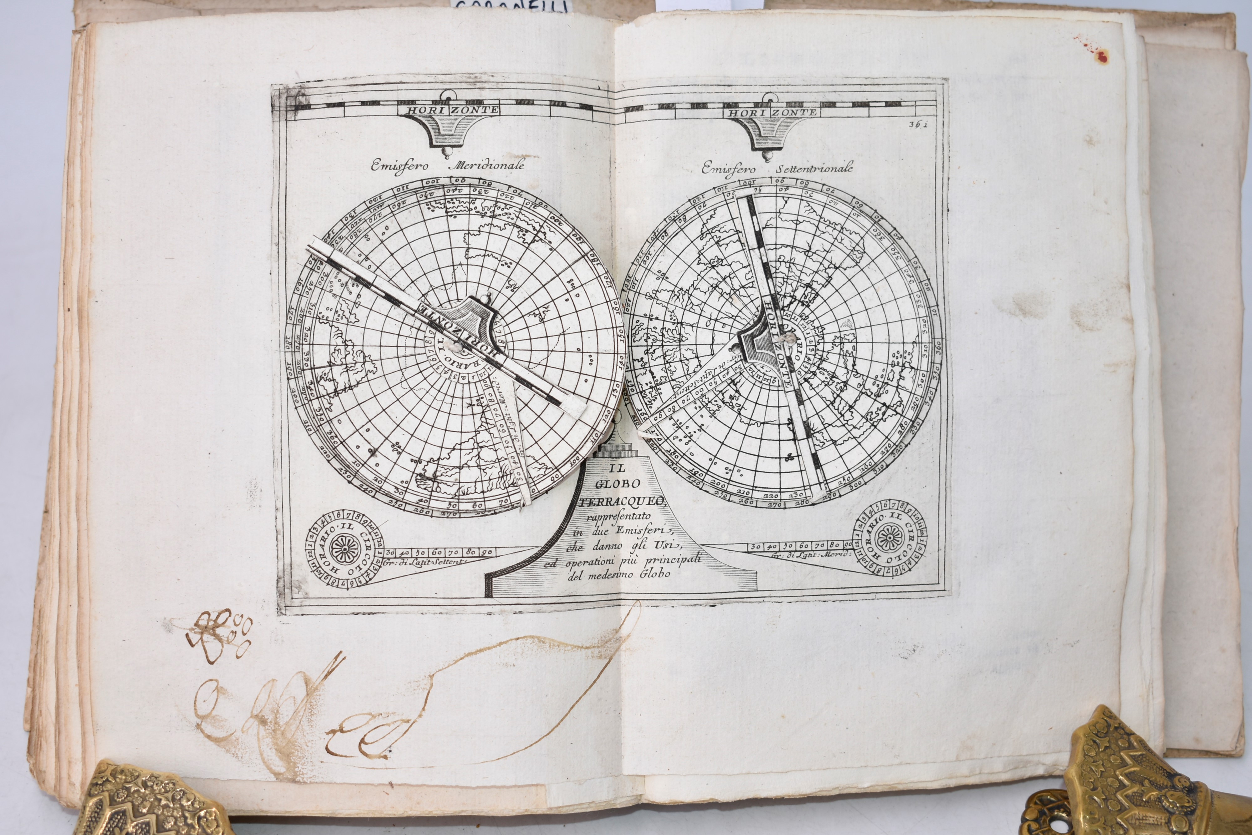 Coronelli, Vincenzo: Epitome Cosmografica, o Compendiosa Introduttione All'astronomia, Geografia,...