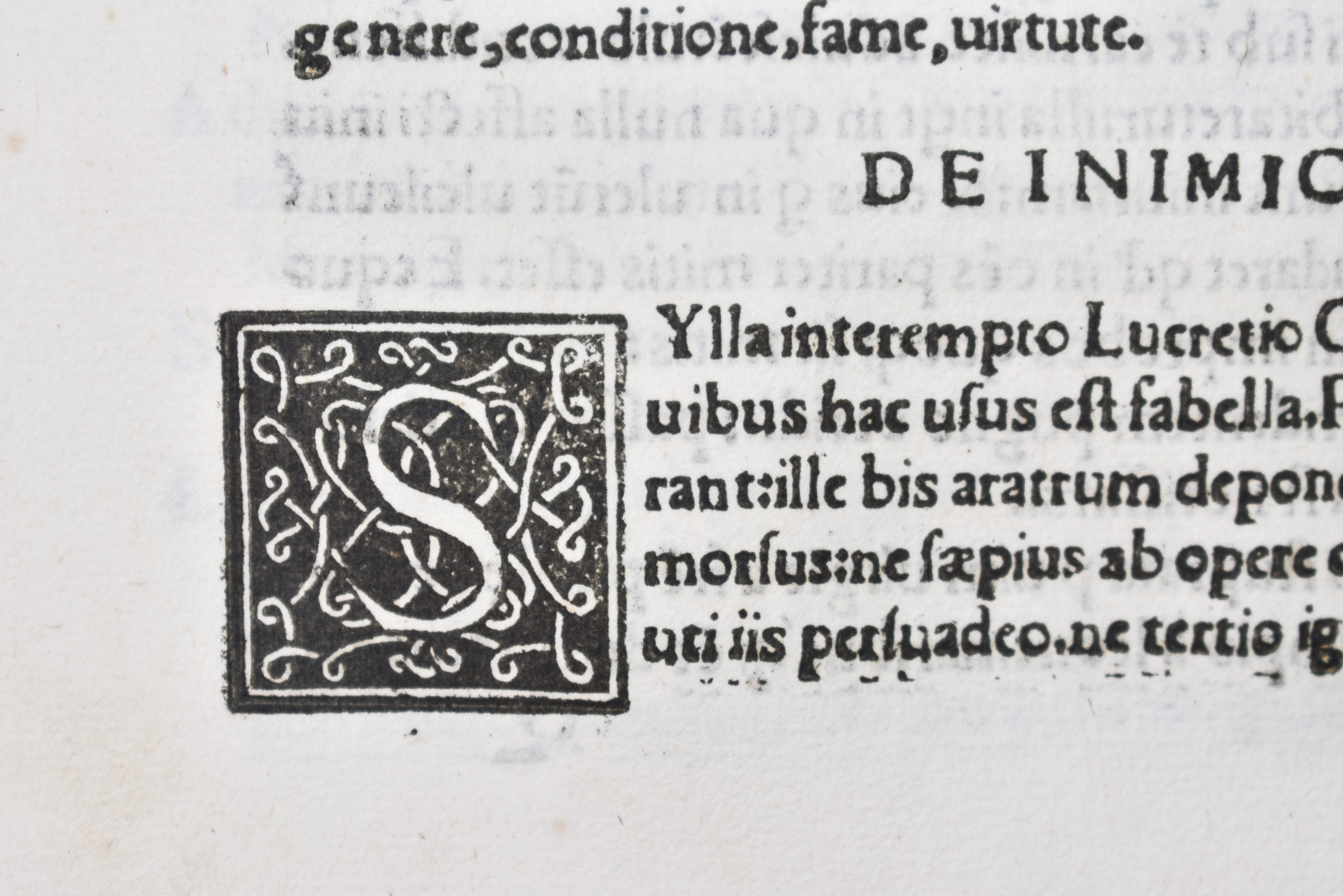 Brusoni, Lucius Domitius: Facetiarum Exemplorumque, Libri VII. Impressum Romae, 1518, per Iacobum...