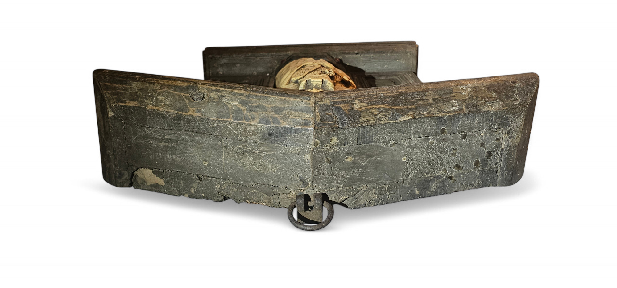 Madonna con Bambino in avorio in stile Romanico Bizantino