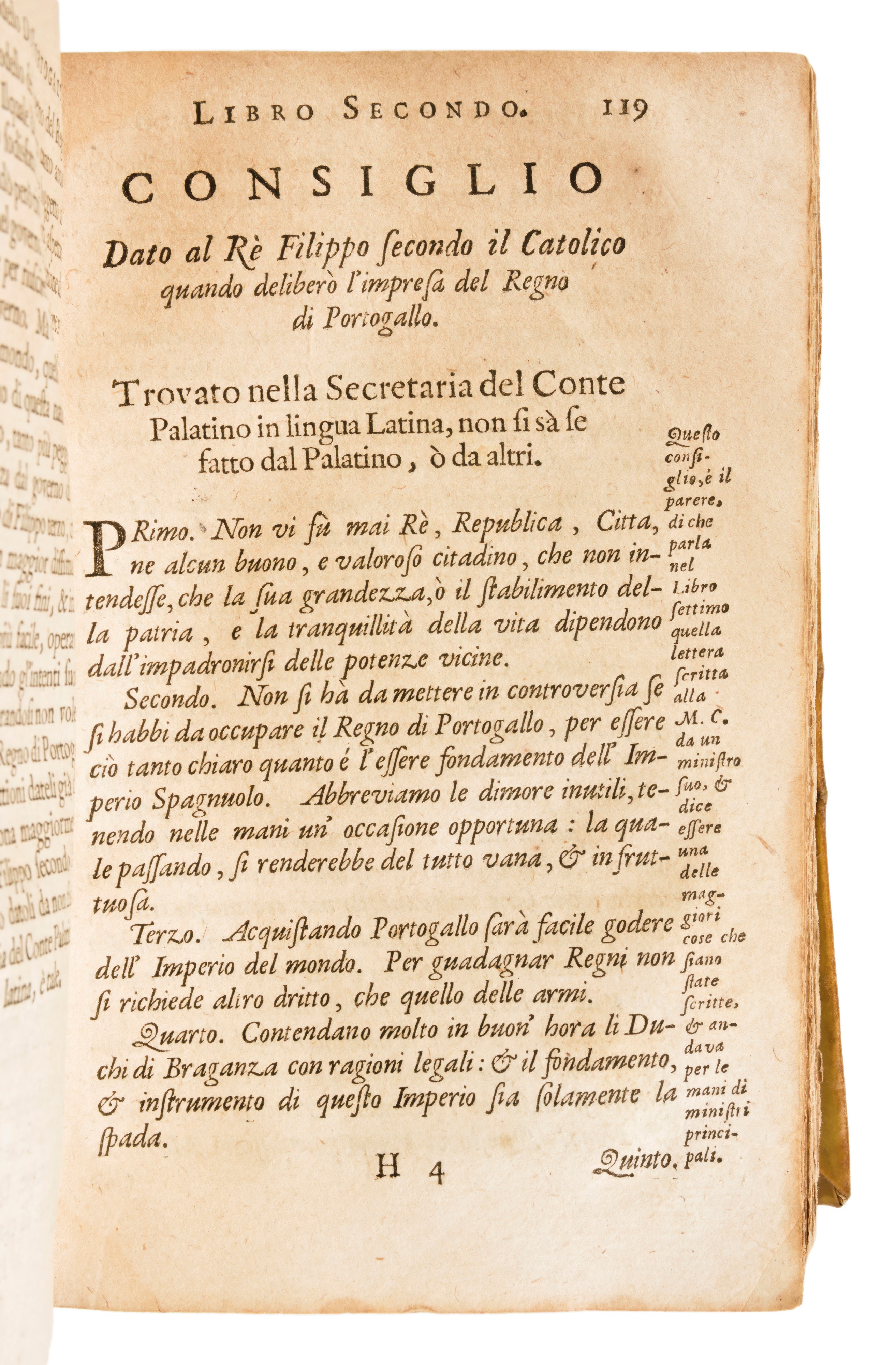 Giovanni Battista Birago : Historia del Regno di Portogallo Editore: Amsterdam Appresso Niculau V...