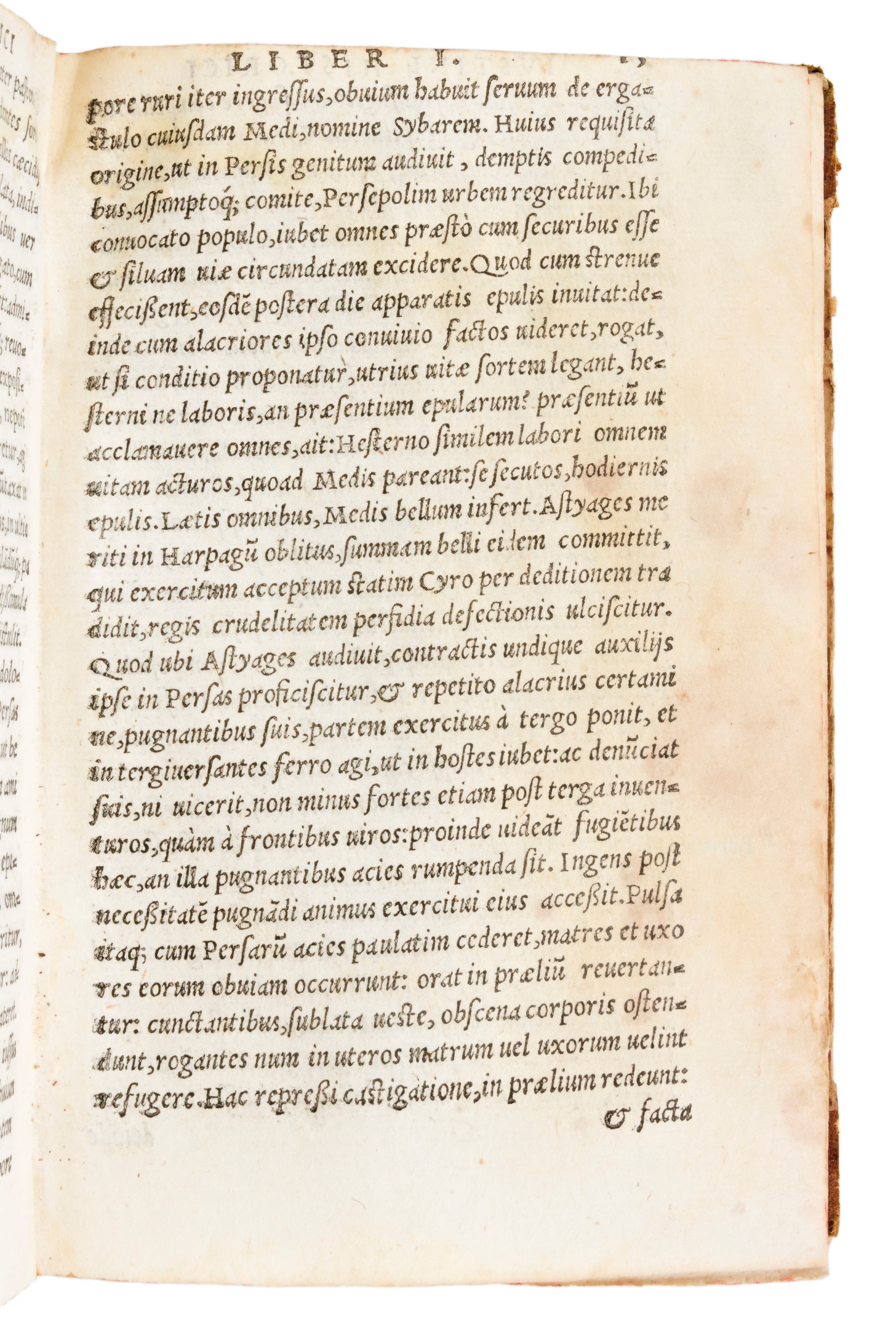 [ ROMA ] Pompeo Trogo : Iustini ex Trogi Pompeii historiis externis libri XXXXIIII ; his accessit...
