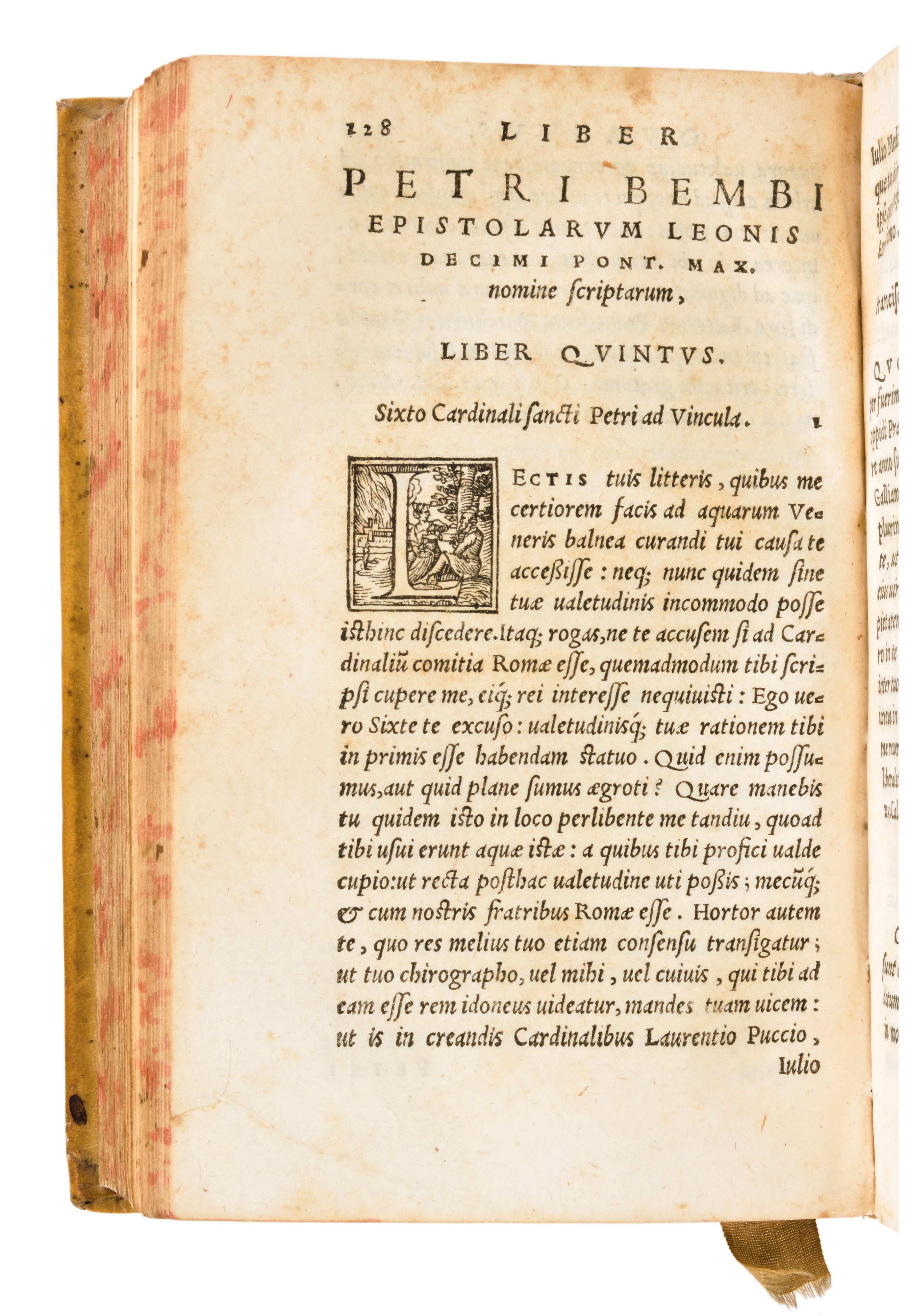 Bembo, Pietro : Epistolarum Familiarum, Libri Vi. Eiusdem, Leonis X. Pont. Max. Nomine Scriptarum...