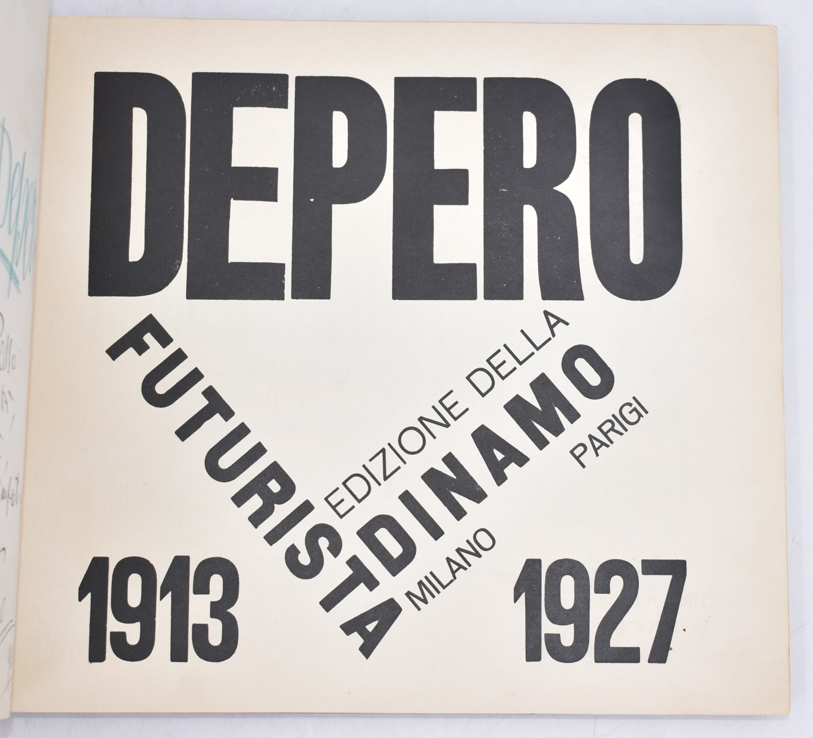 [libro Imbullonato] Depero, Fortunato (1892-1960) : Depero Futurista. Milano, Edizione Italiana D...