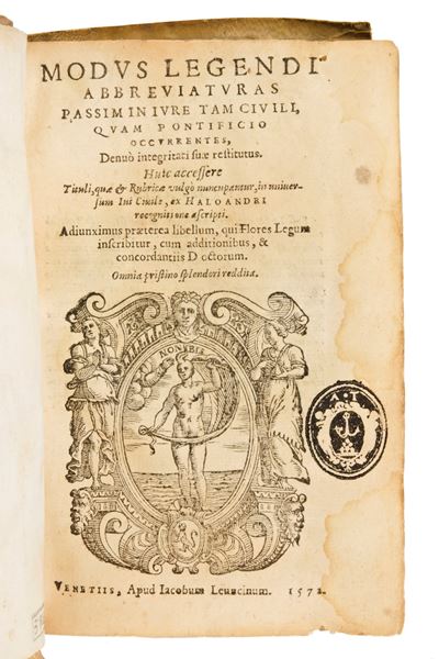 Modus Legendi Abbreuiaturas Passim in Iure Tam Ciuili, Quam Pontificio Occurrentes, Denuò Integri...