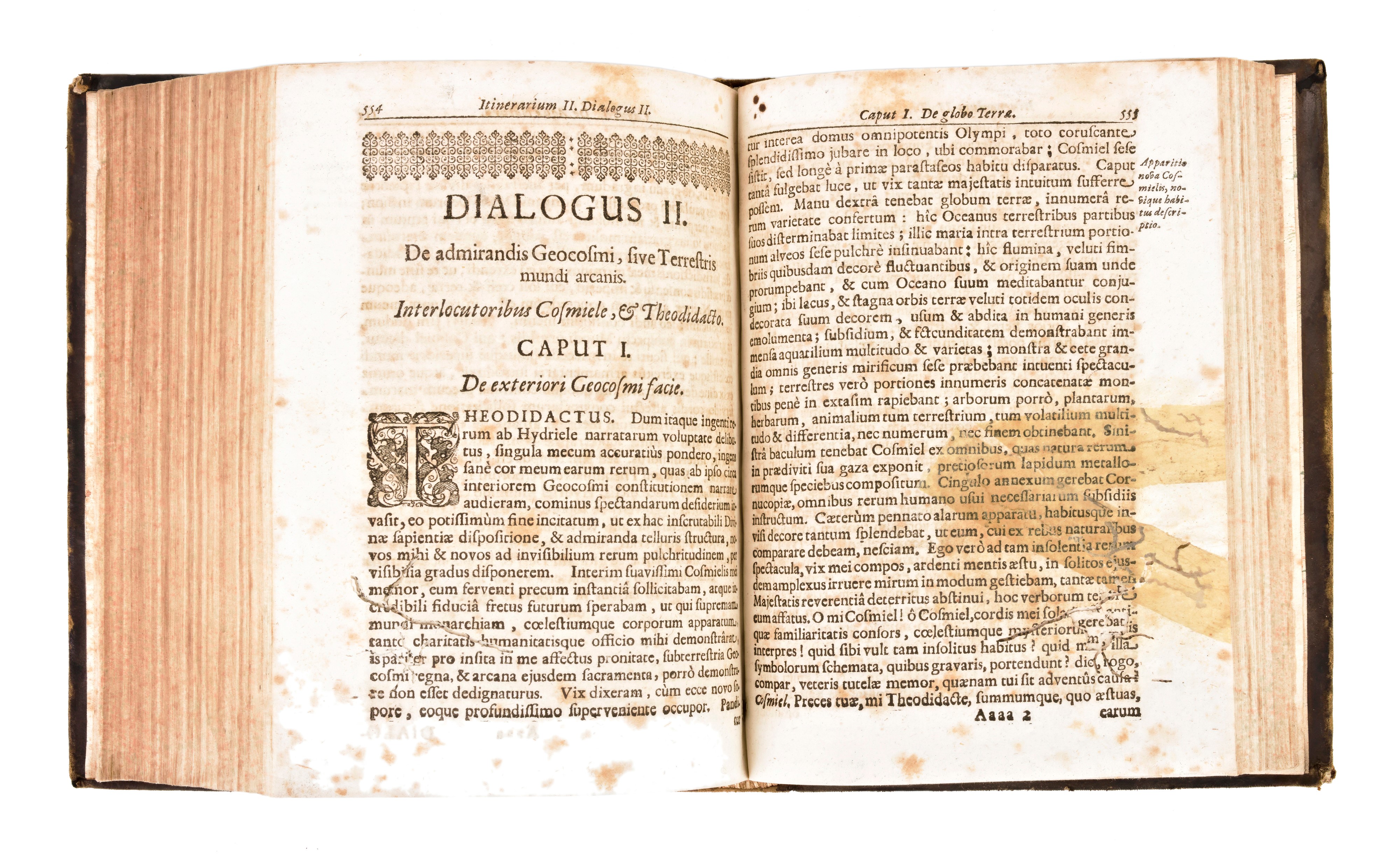 Kircher, Athanasius : Iter extaticum coeleste... a P. Gaspare Schotto Regiscuriano... Hac secunda...