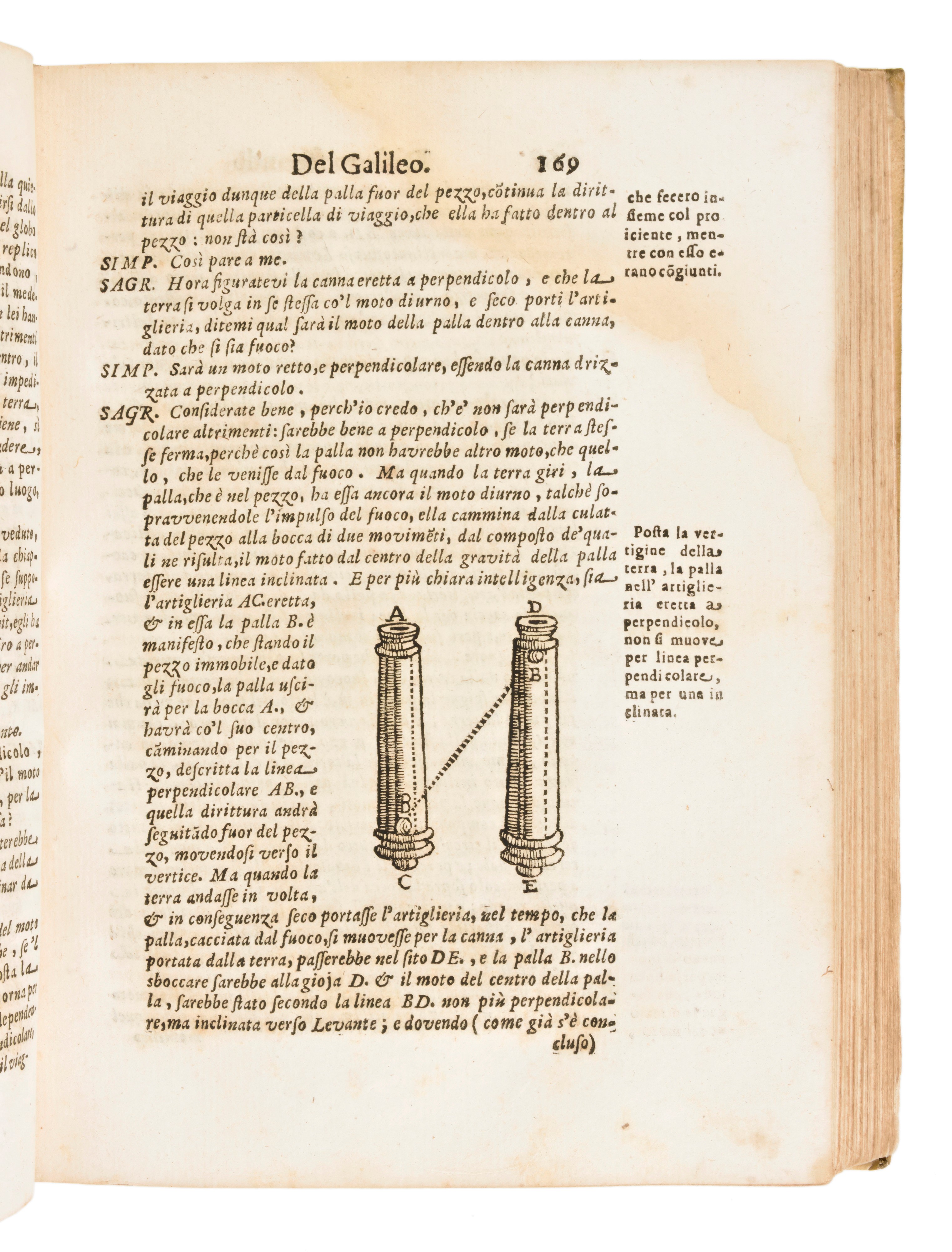 [Astronomia] Galilei, Galileo : Dialogo... dove nei congressi di quattro giornate si discorre sop...