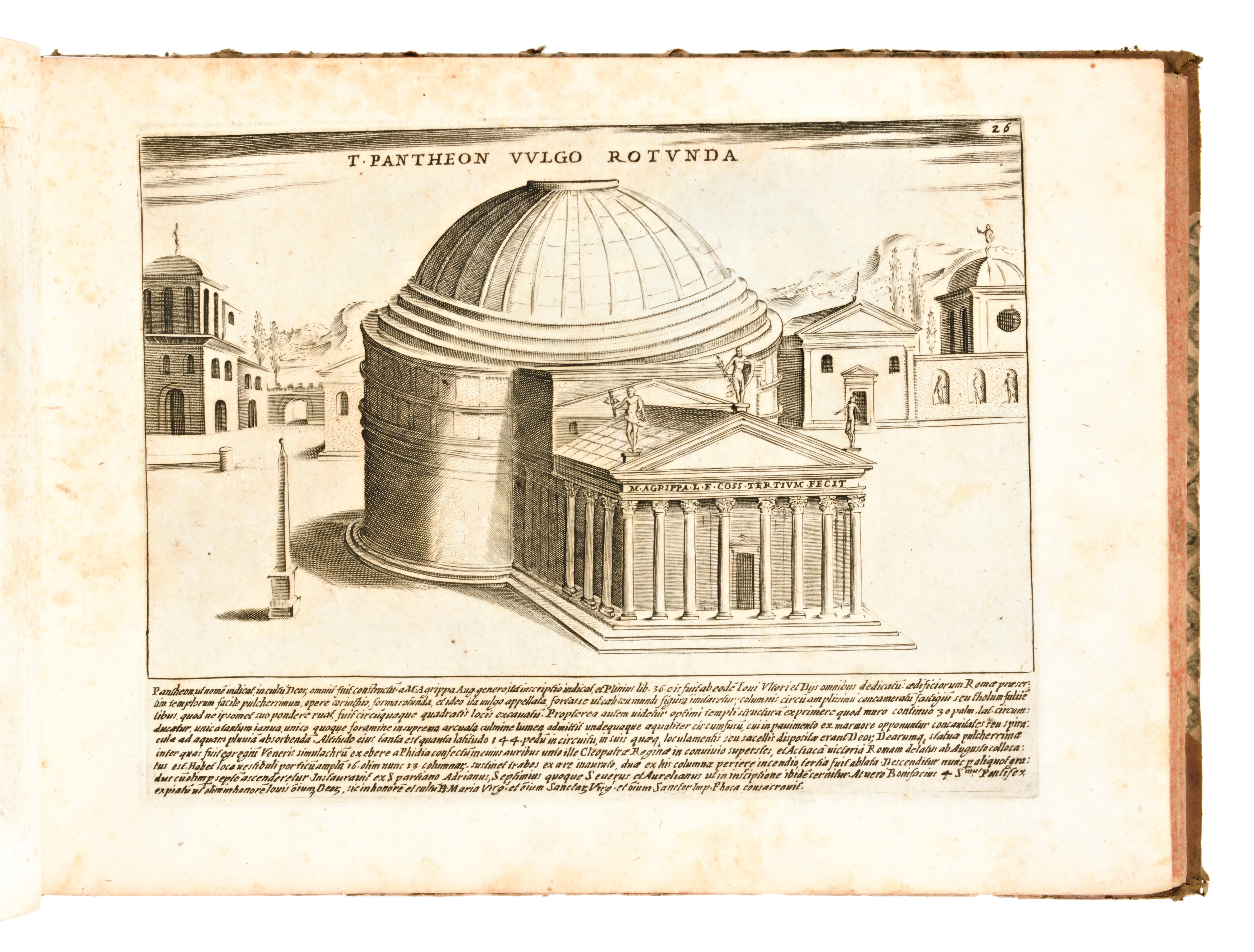 [roma] Lauro, Giacomo : Antiquae Urbis Splendor Hoc Est Praecipua Eiusdem Templa, Amphitheatra, T...