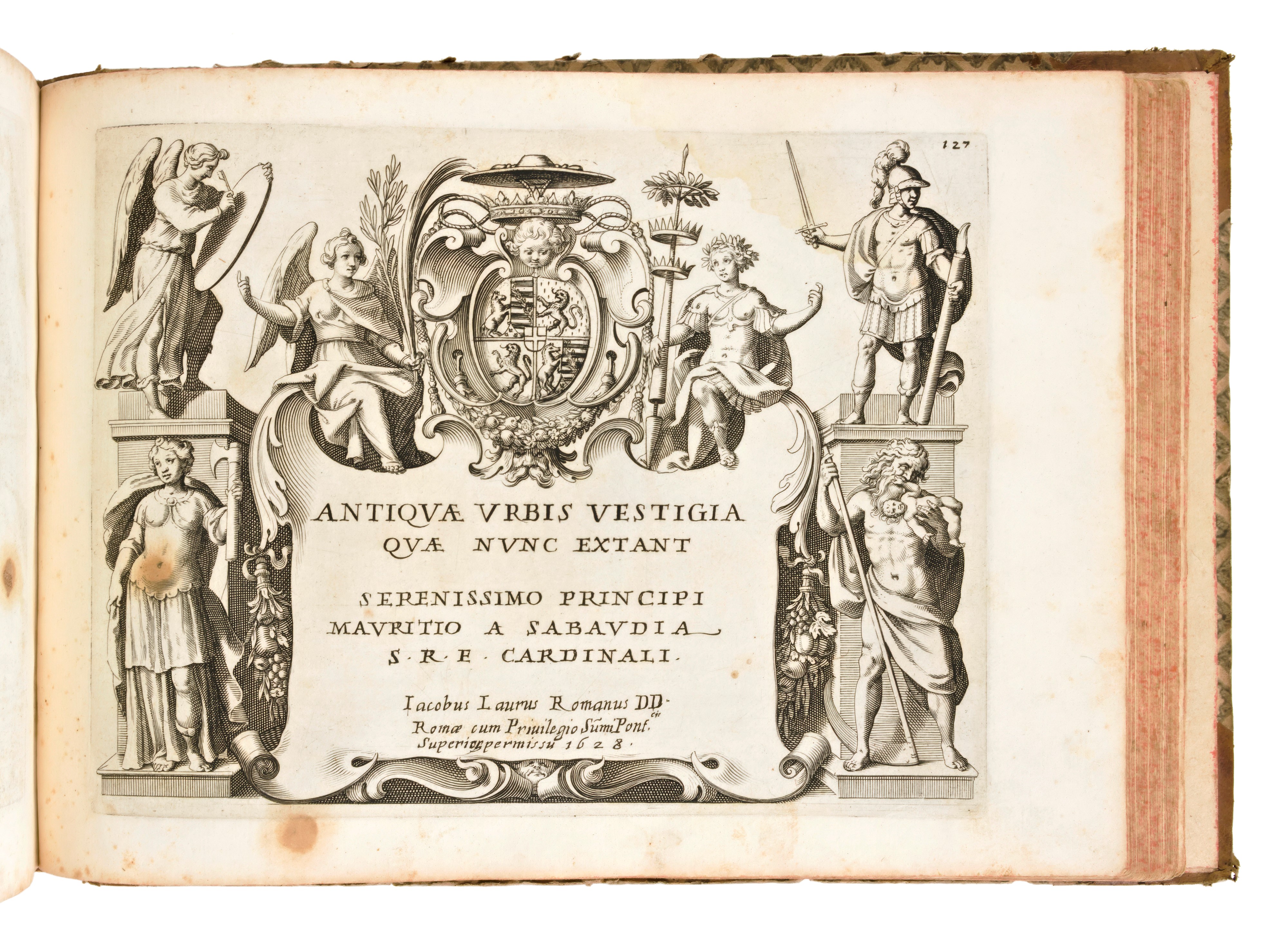 [roma] Lauro, Giacomo : Antiquae Urbis Splendor Hoc Est Praecipua Eiusdem Templa, Amphitheatra, T...