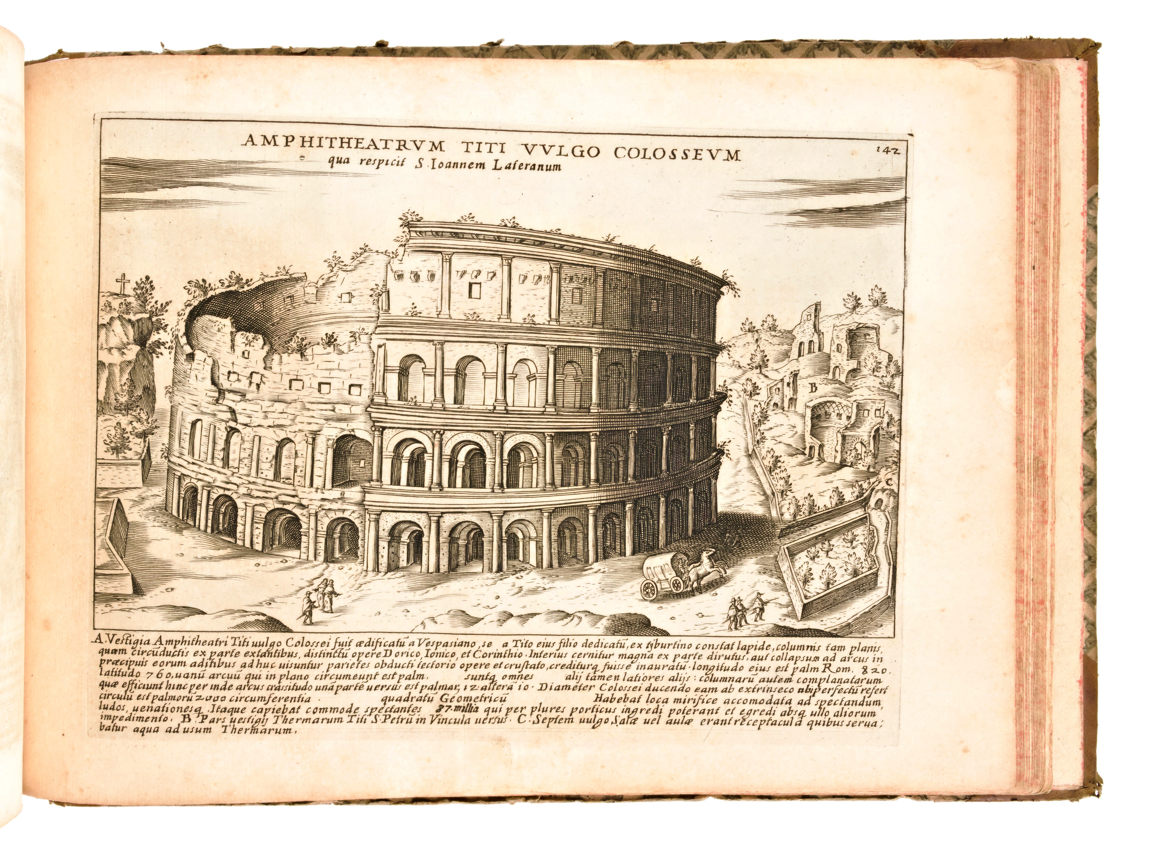 [roma] Lauro, Giacomo : Antiquae Urbis Splendor Hoc Est Praecipua Eiusdem Templa, Amphitheatra, T...