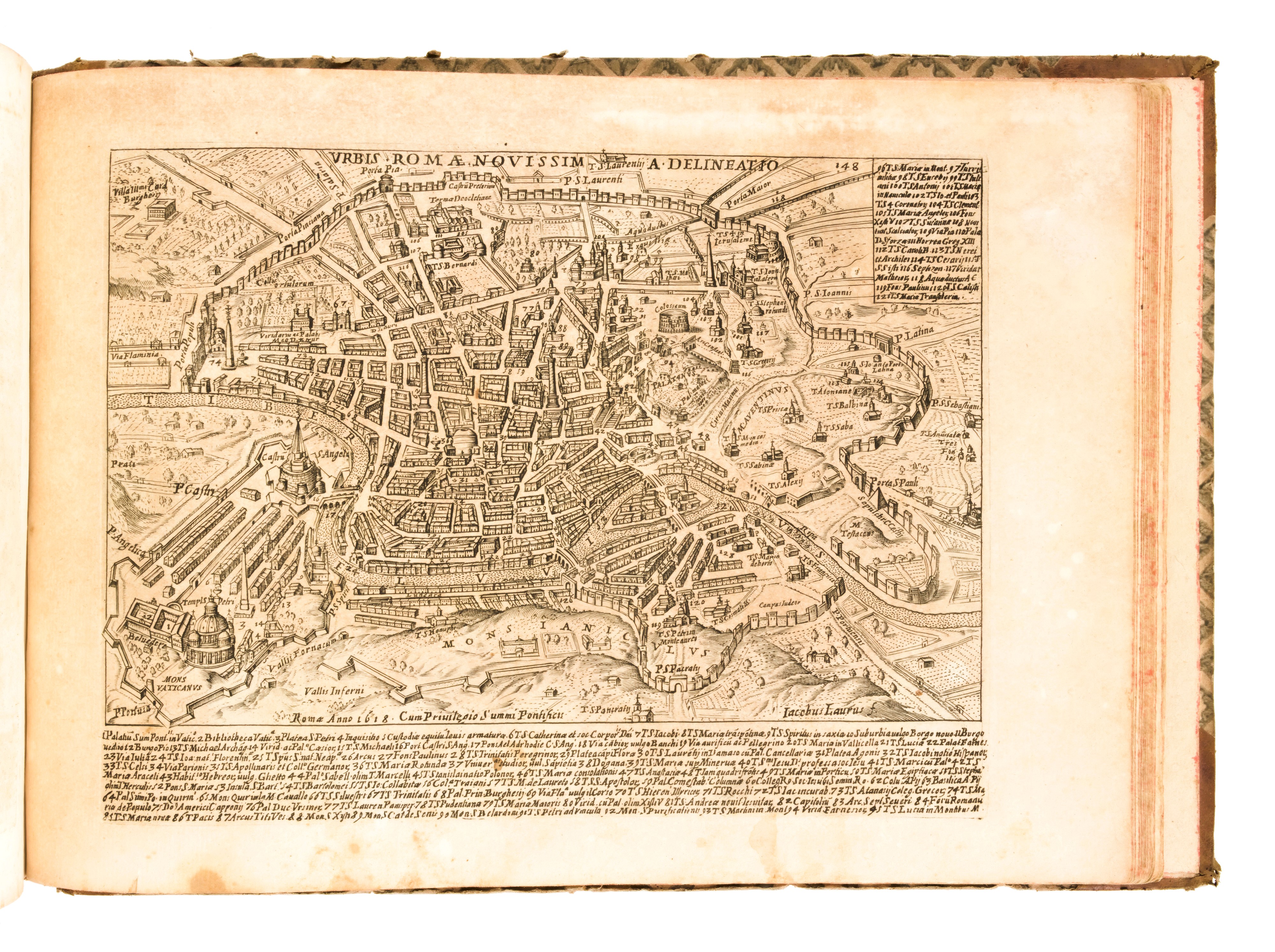 [roma] Lauro, Giacomo : Antiquae Urbis Splendor Hoc Est Praecipua Eiusdem Templa, Amphitheatra, T...