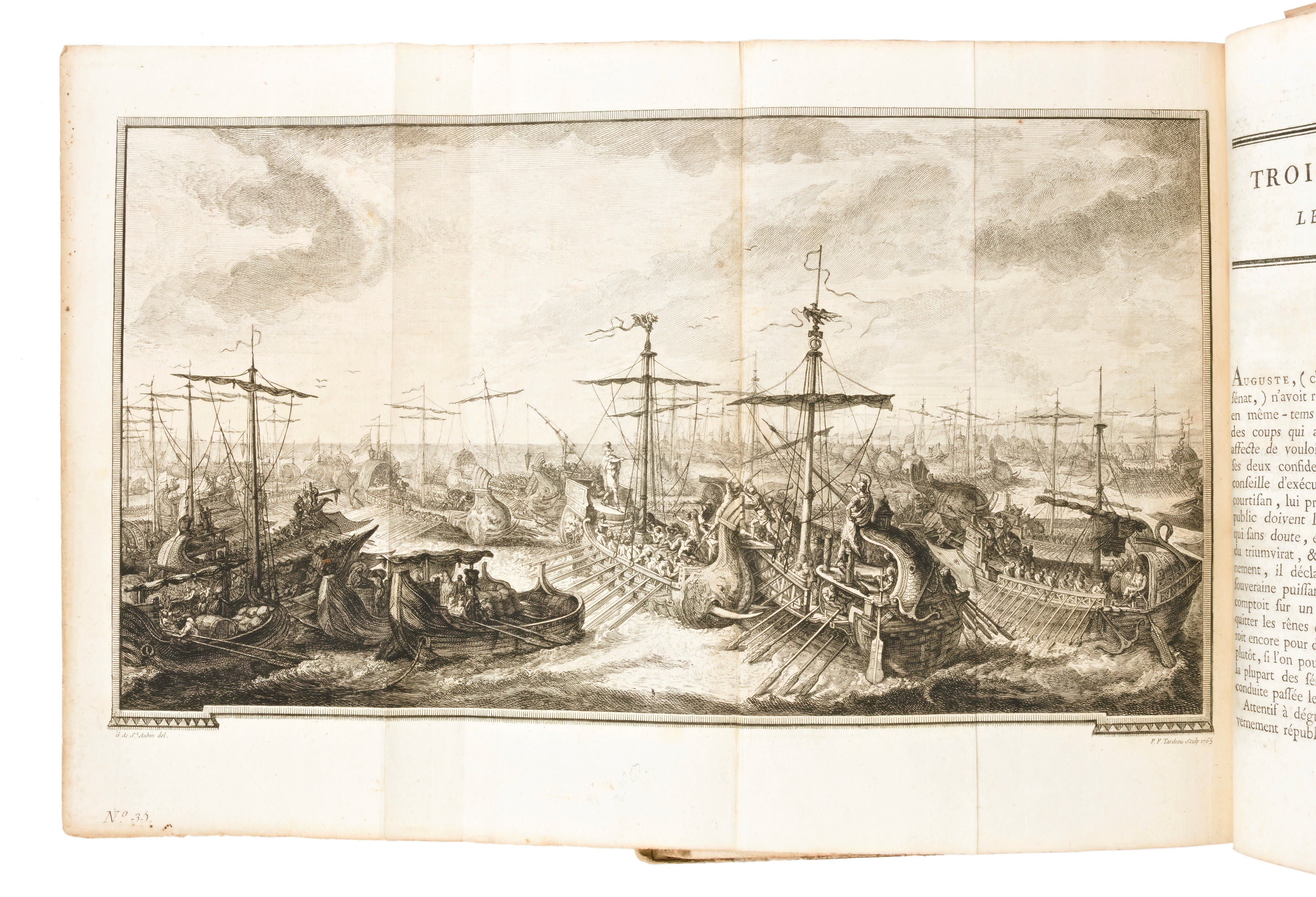 [ROMA] Millot, Claude François Xavier : Abrégé de l'histoire romaine... A Paris : chez Nyon... 17...