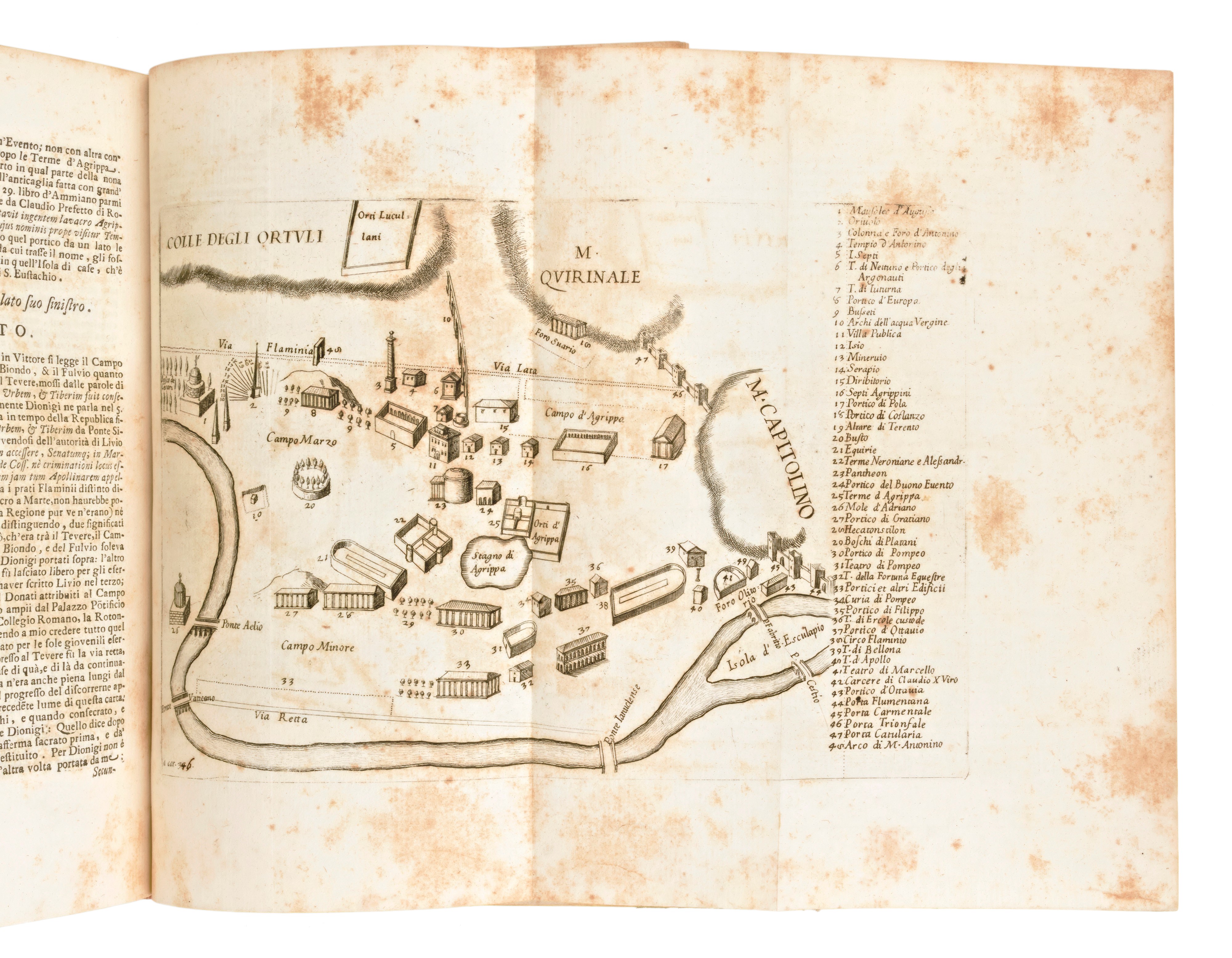 [ROMA] Nardini, Famiano & Vacca, Flaminio & Falda, G.B. : Roma antica di Famiano Nardini alla san...