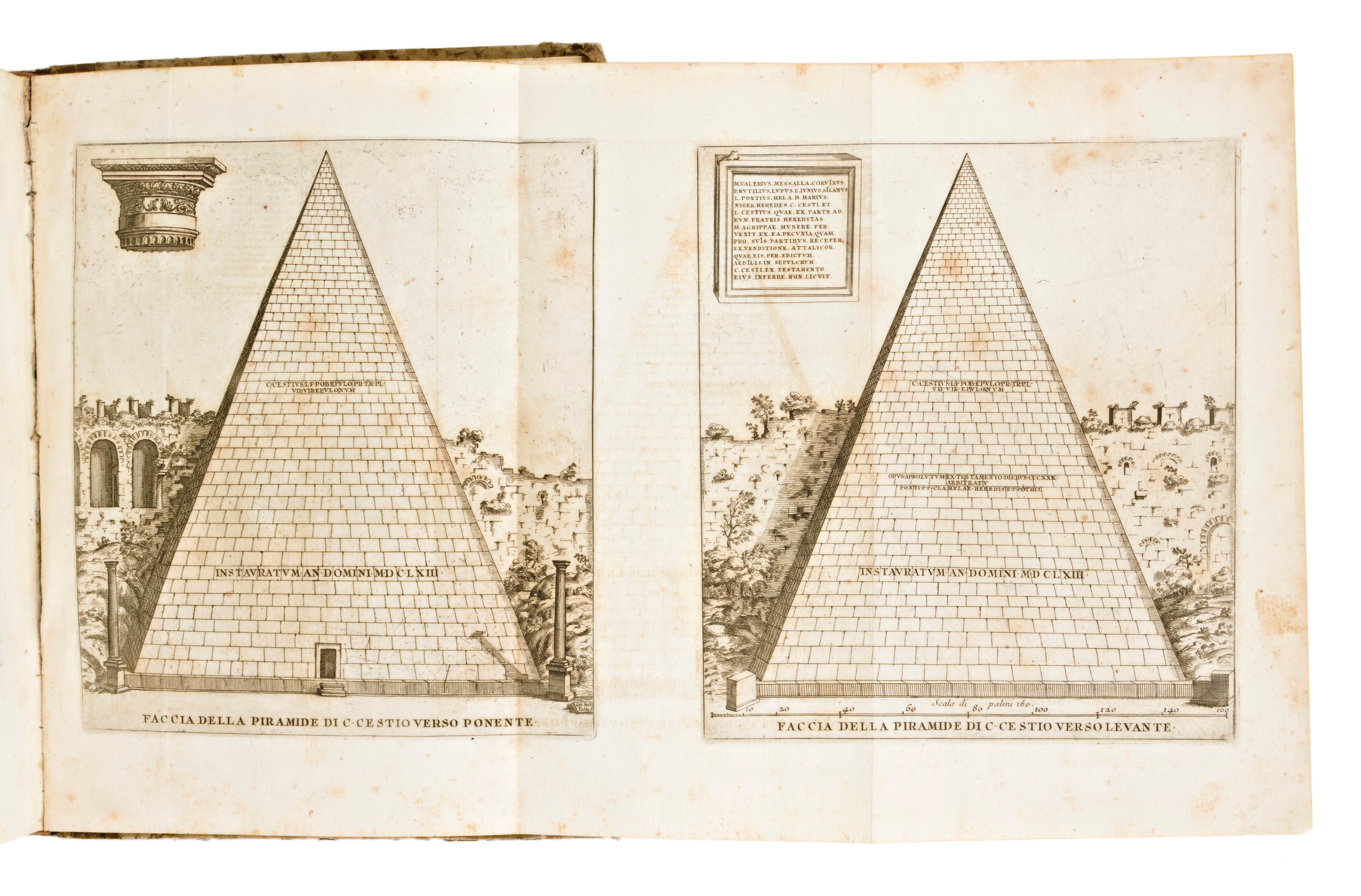 [ROMA] Nardini, Famiano & Vacca, Flaminio & Falda, G.B. : Roma antica di Famiano Nardini alla san...