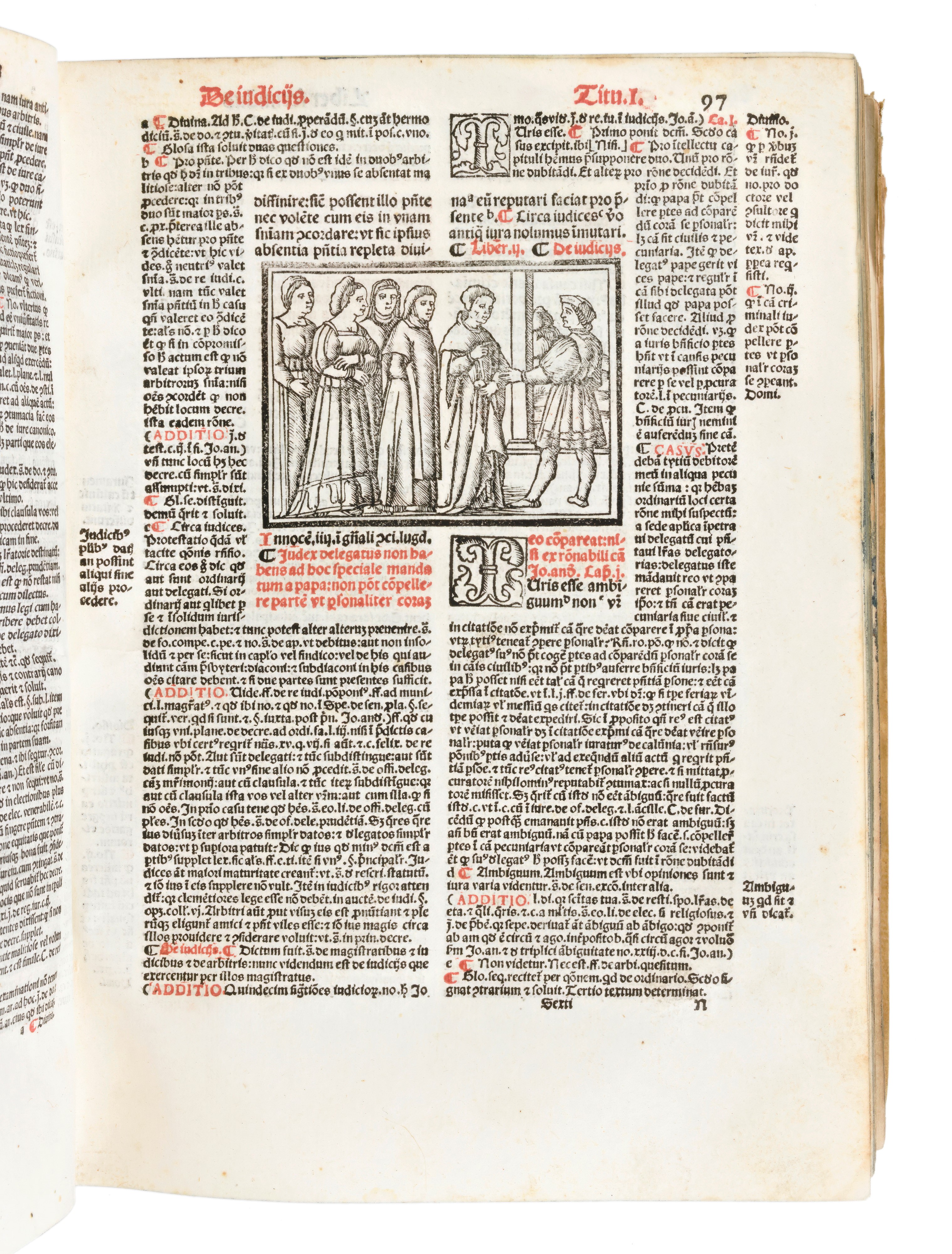 [diritto Canonico] Sextus Decretalium Liber a Bonifacio Octavo in Concilio Lugdunensi Editus... V...