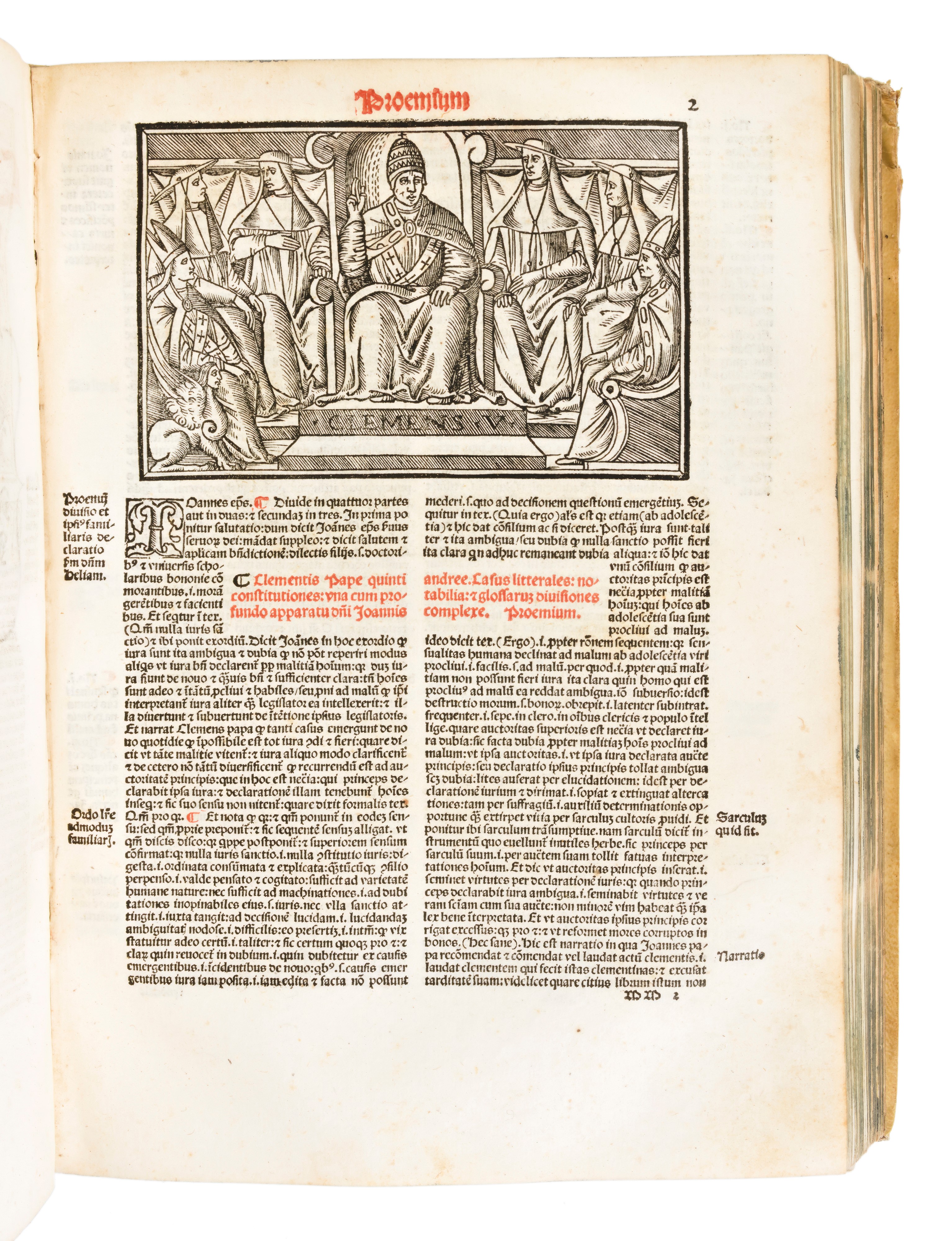 [diritto Canonico] Sextus Decretalium Liber a Bonifacio Octavo in Concilio Lugdunensi Editus... V...