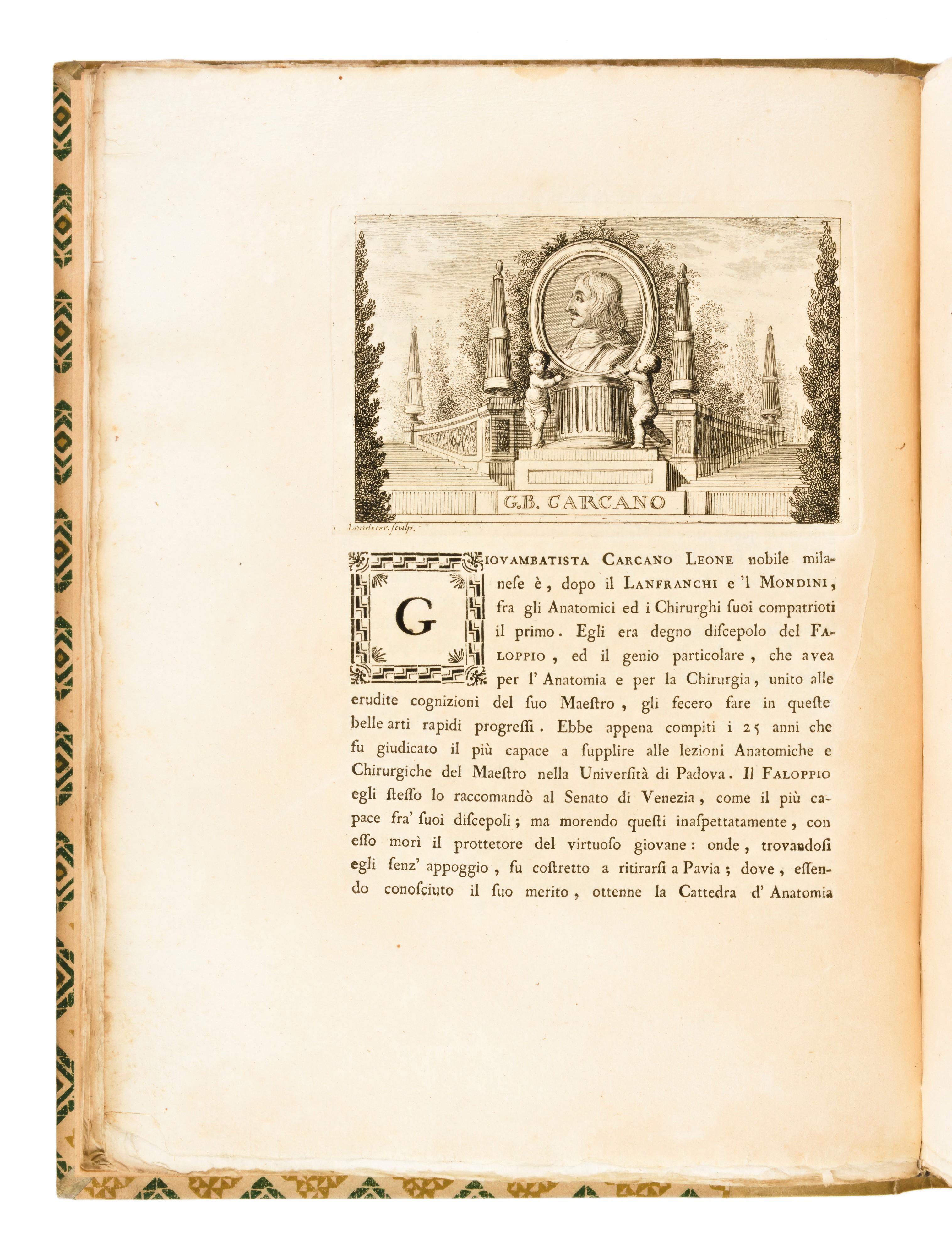 [medicina] Brambilla, Giovanni Alessandro : Storia delle Scoperte Fisico Medico-anatomico-chirurg...