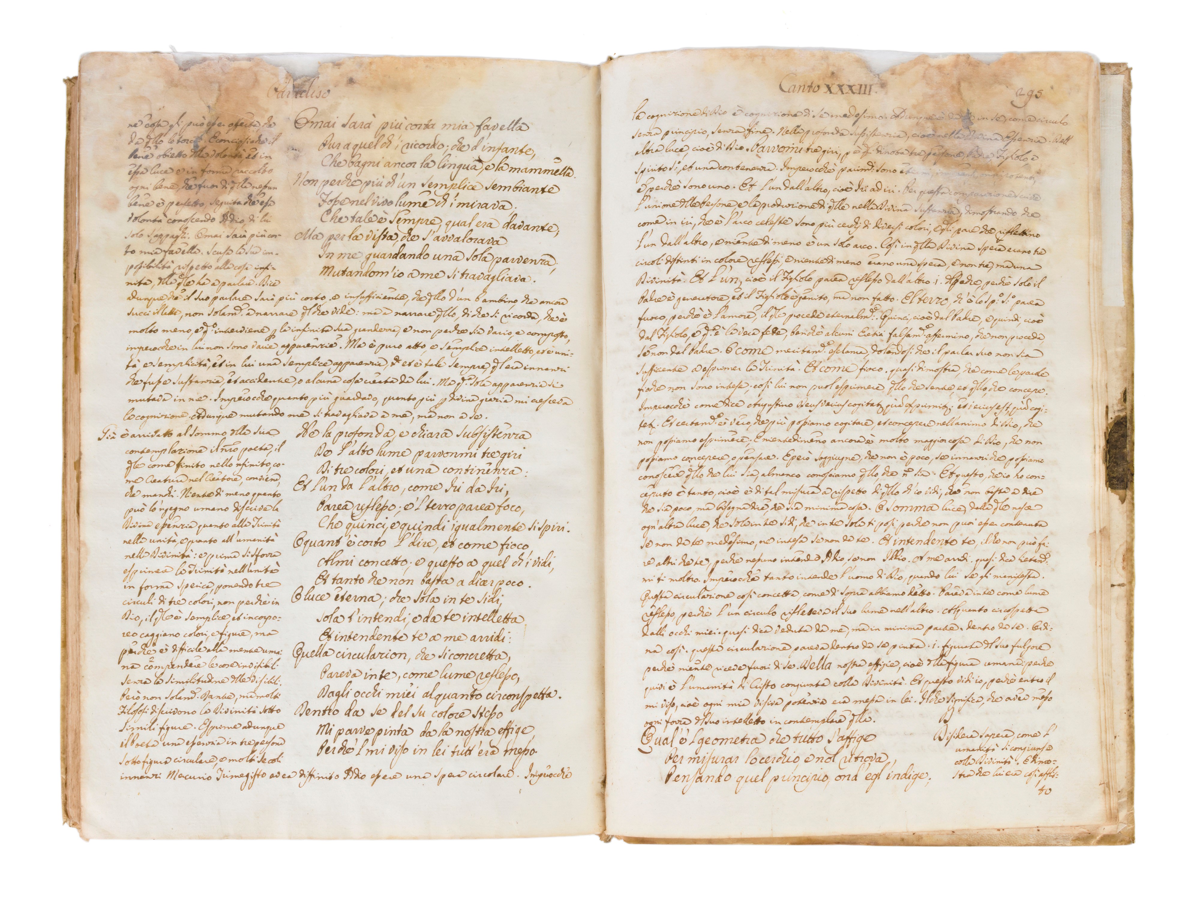 [divina Commedia] Alighieri, Dante : Comedia di Danthe Alighieri Poeta Divino: con L'espositione ...