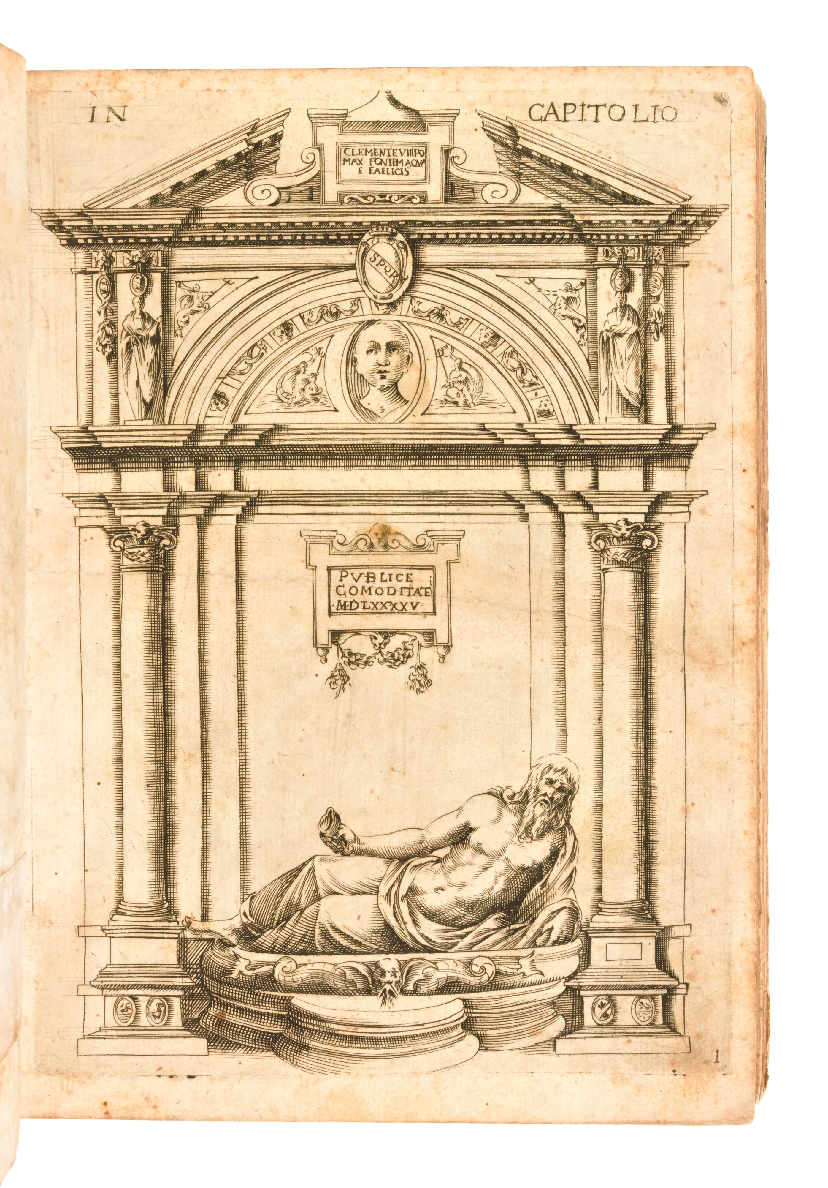 Cavalieri, Giovanni Battista : Insigniores statuarum vrbis Romae icones. Antiquitatis studiosis e...