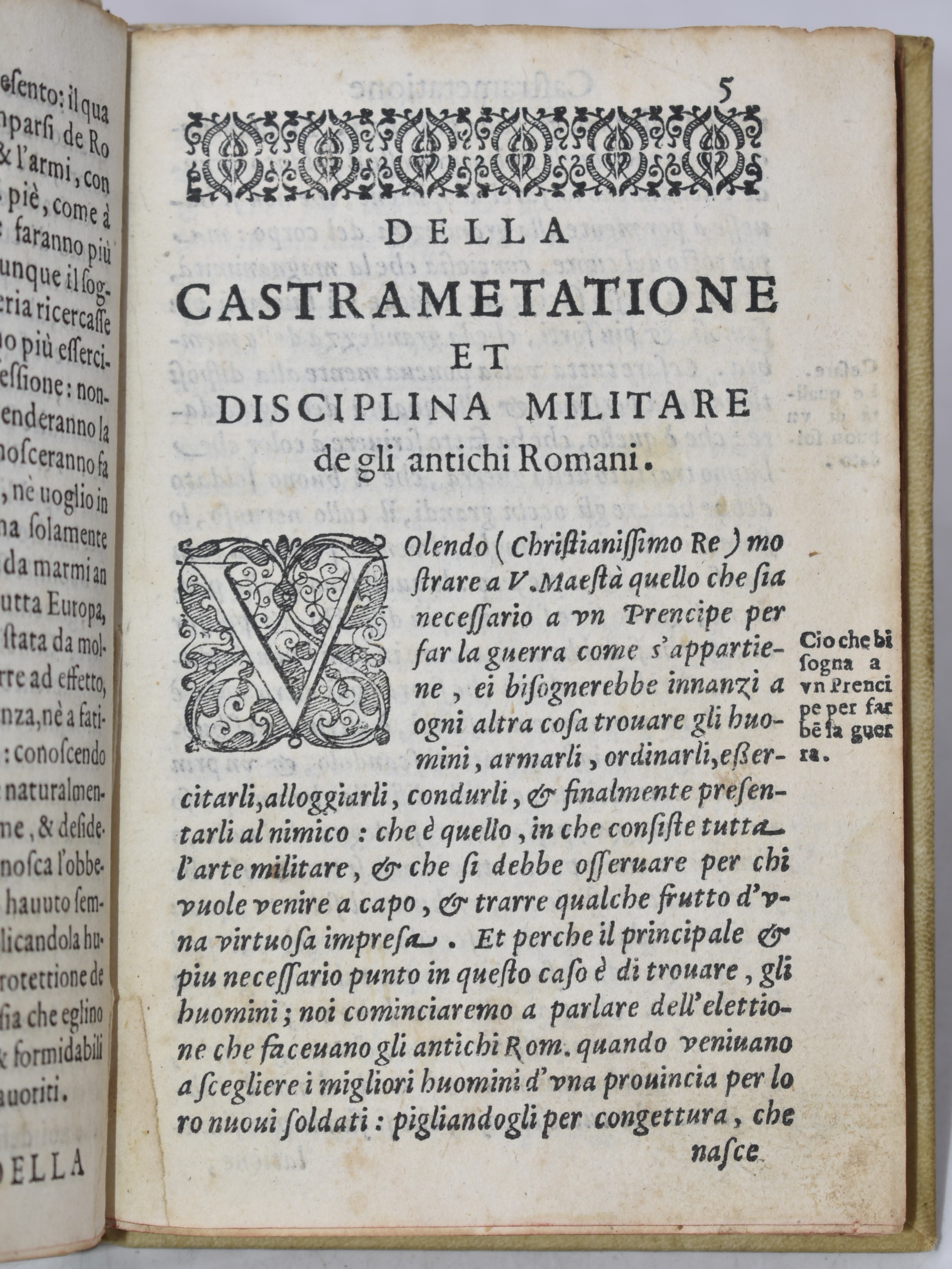 Du Choul, Guillaume : Discorso del S. Guglielmo Choul Gentilhuomo Lionese, Consigliero del Re, & ...