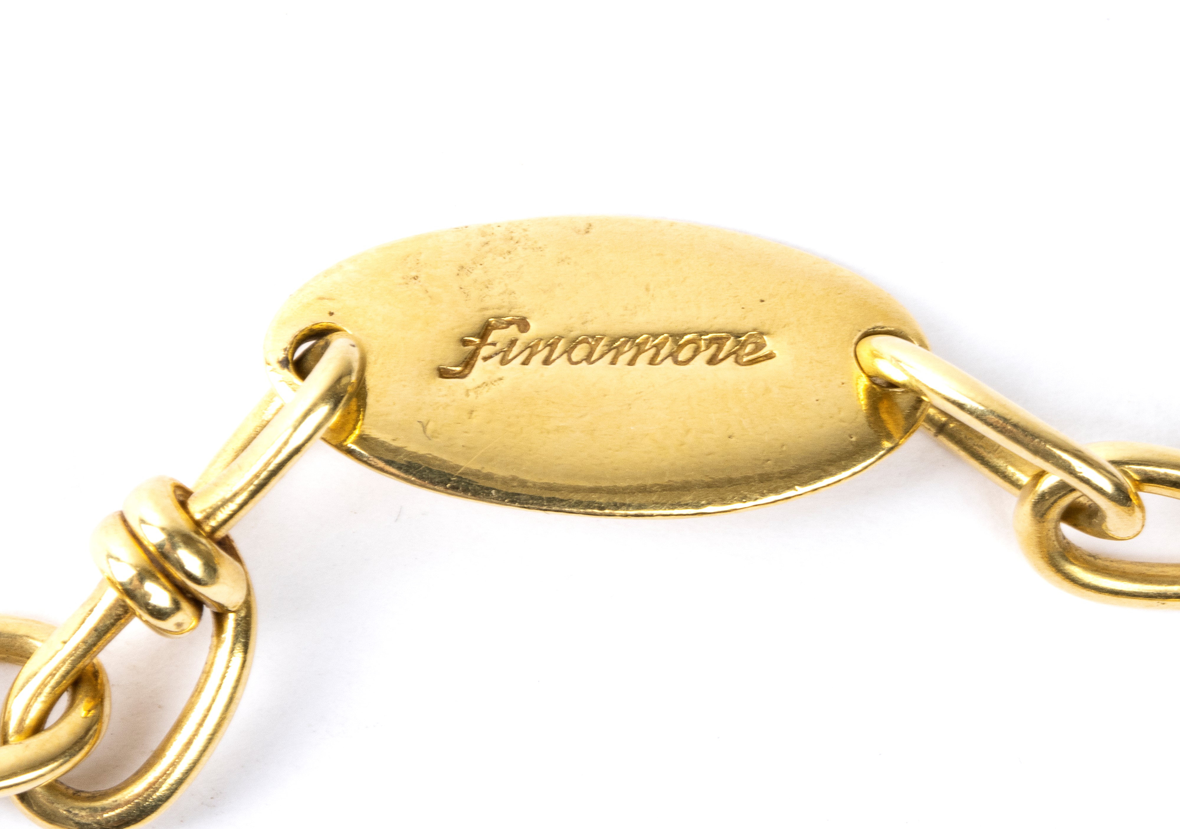 Collana in oro e diamanti