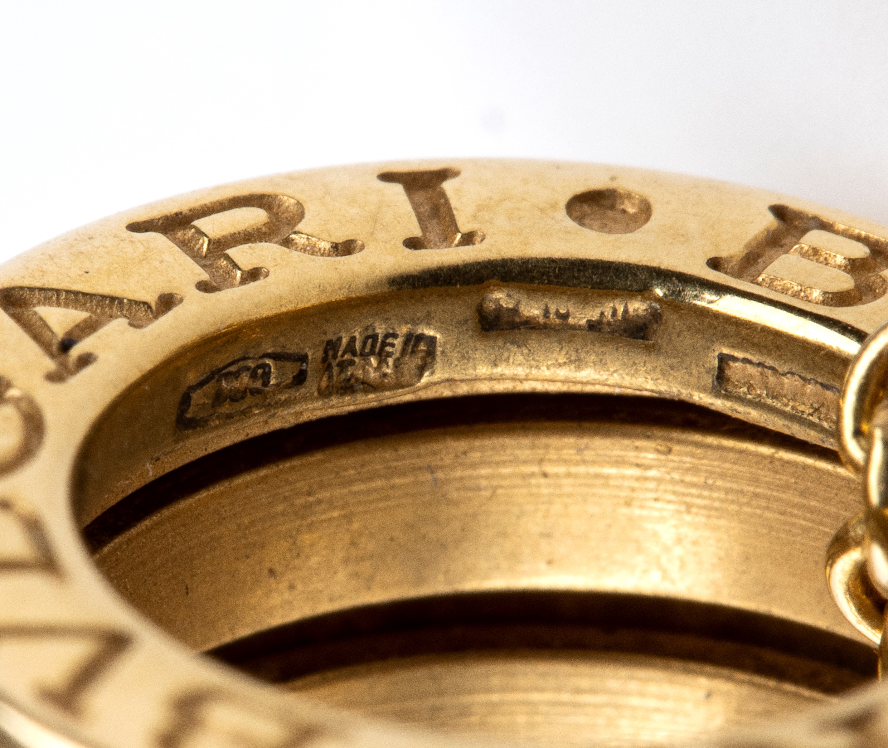 Collezione B.zero1: girocollo e pendente in oro giallo