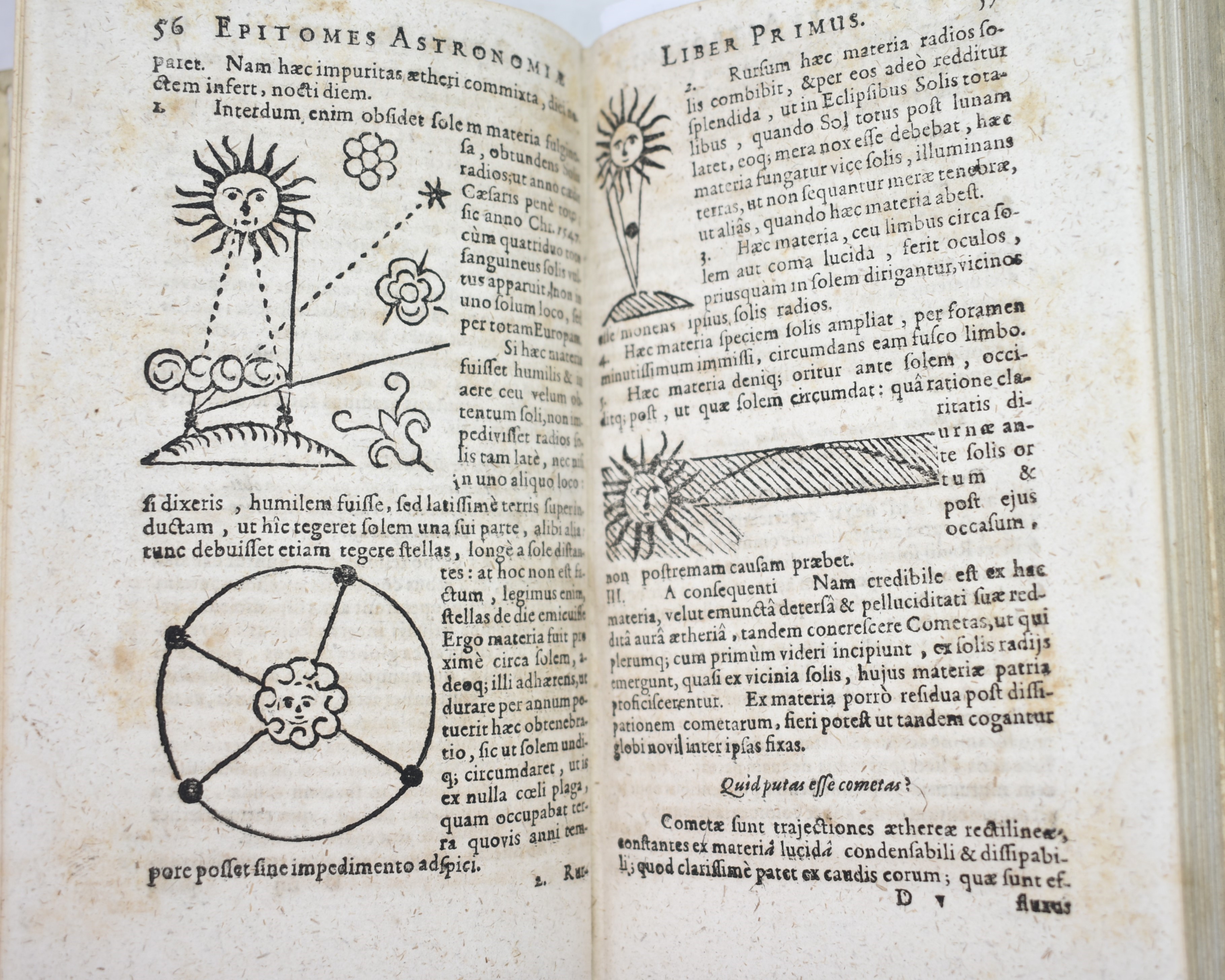 [Astronomia/Keplero] Kepler, Johannes : EPITOME ASTRONOMIAE COPERNICANAE. USITATA FORMA QUAESTION...