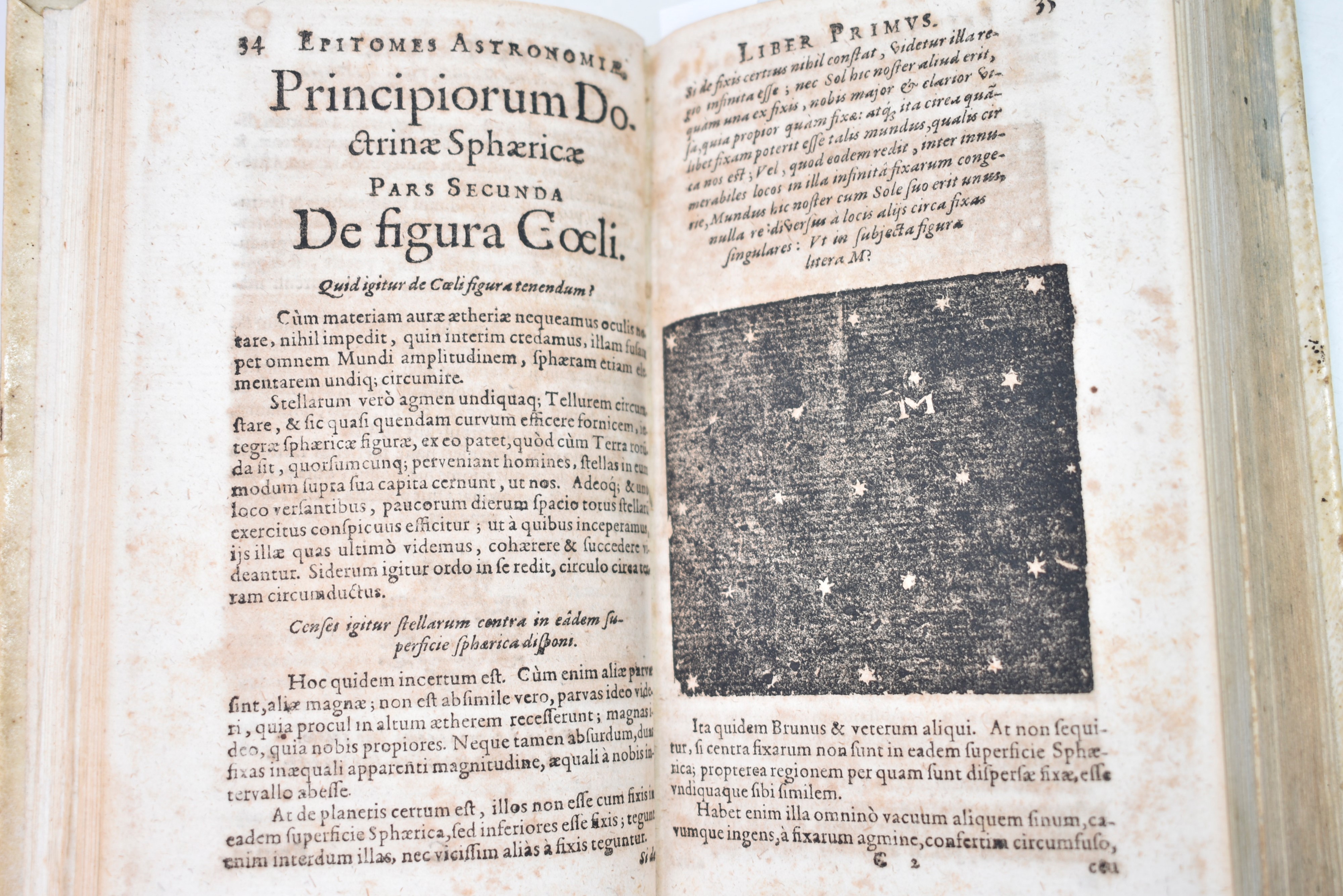 [Astronomia/Keplero] Kepler, Johannes : EPITOME ASTRONOMIAE COPERNICANAE. USITATA FORMA QUAESTION...