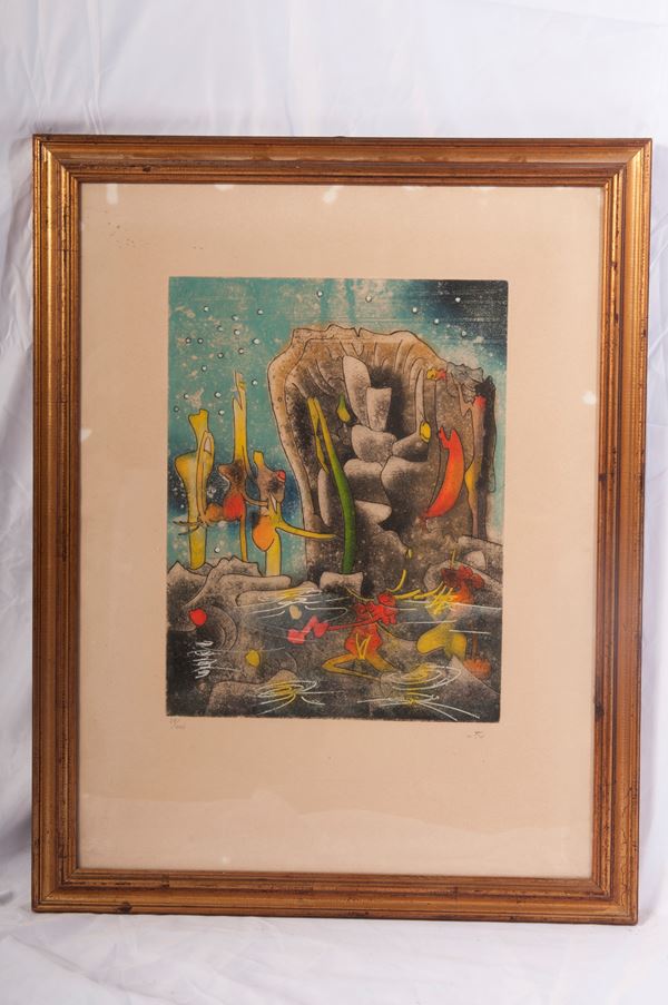 ROBERTO SEBASTI&#193;N MATTA - Untitled