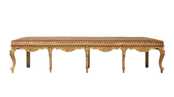 A pair of Italian Louis XVI benches