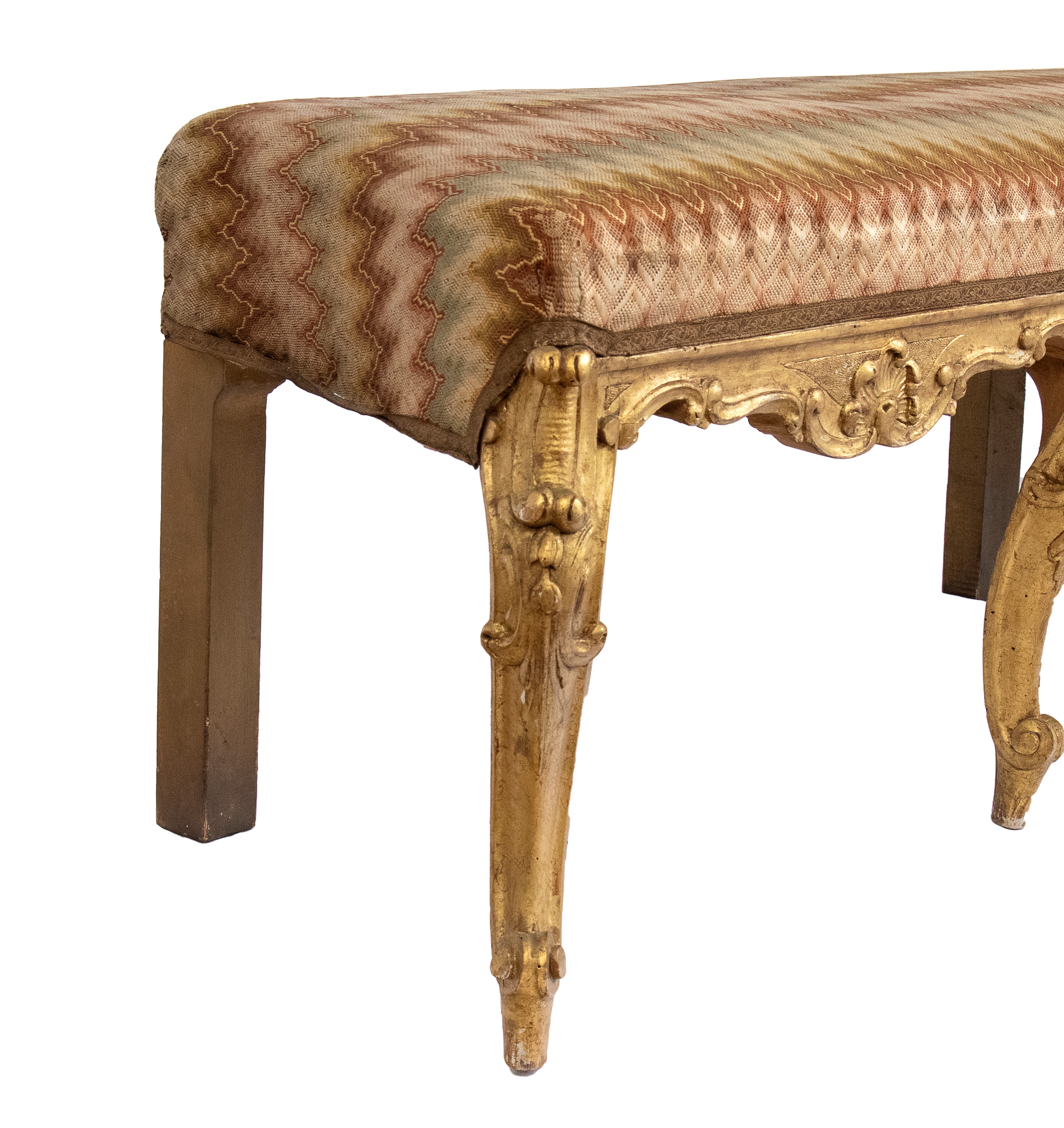 Coppia di panche italiane Luigi XVI