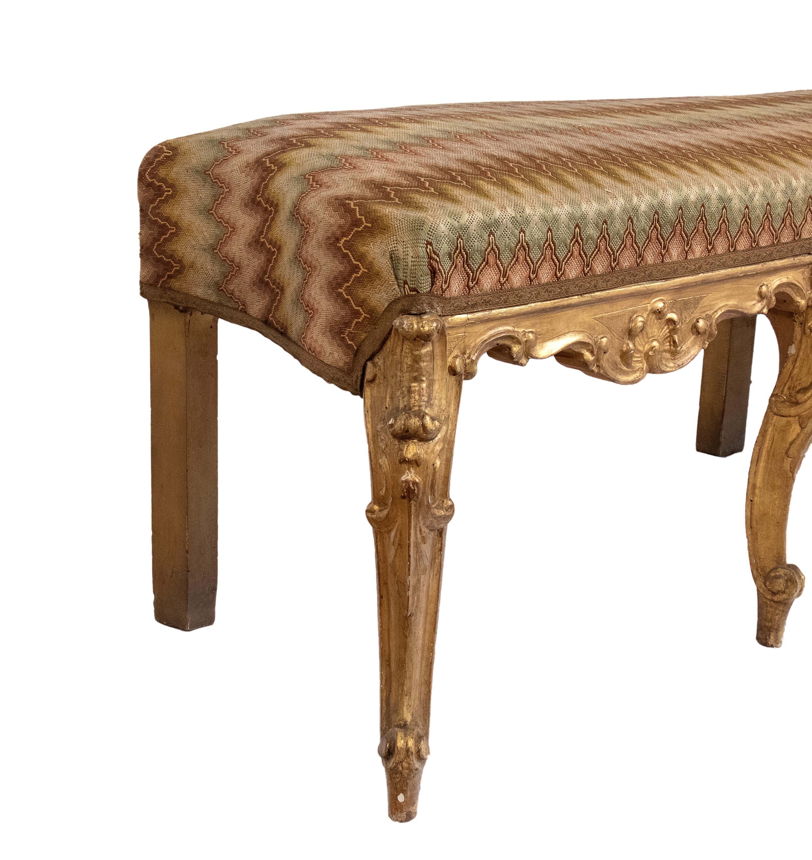 Coppia di panche italiane Luigi XVI