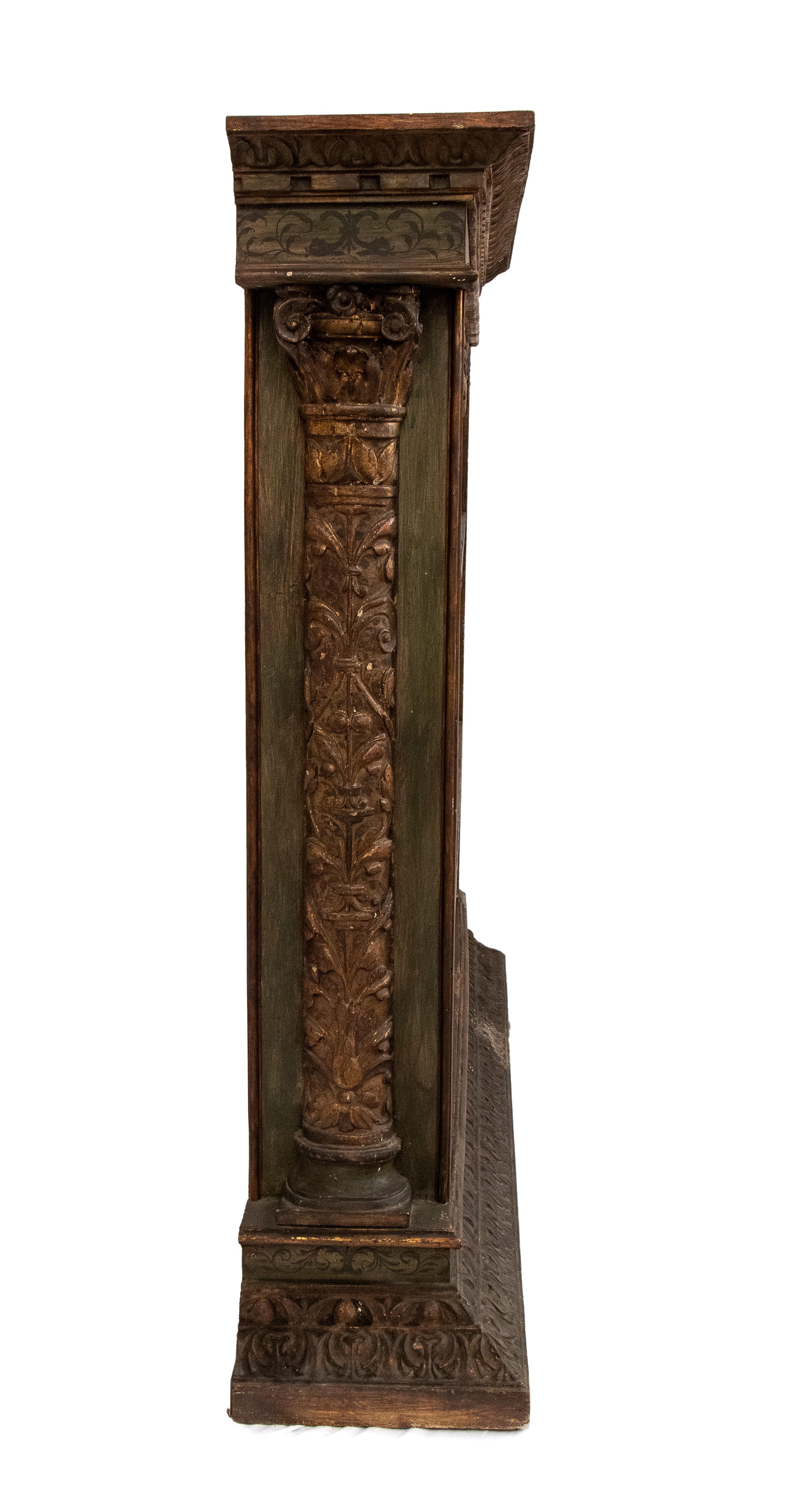 Libreria dipinta italiana Luigi XVI