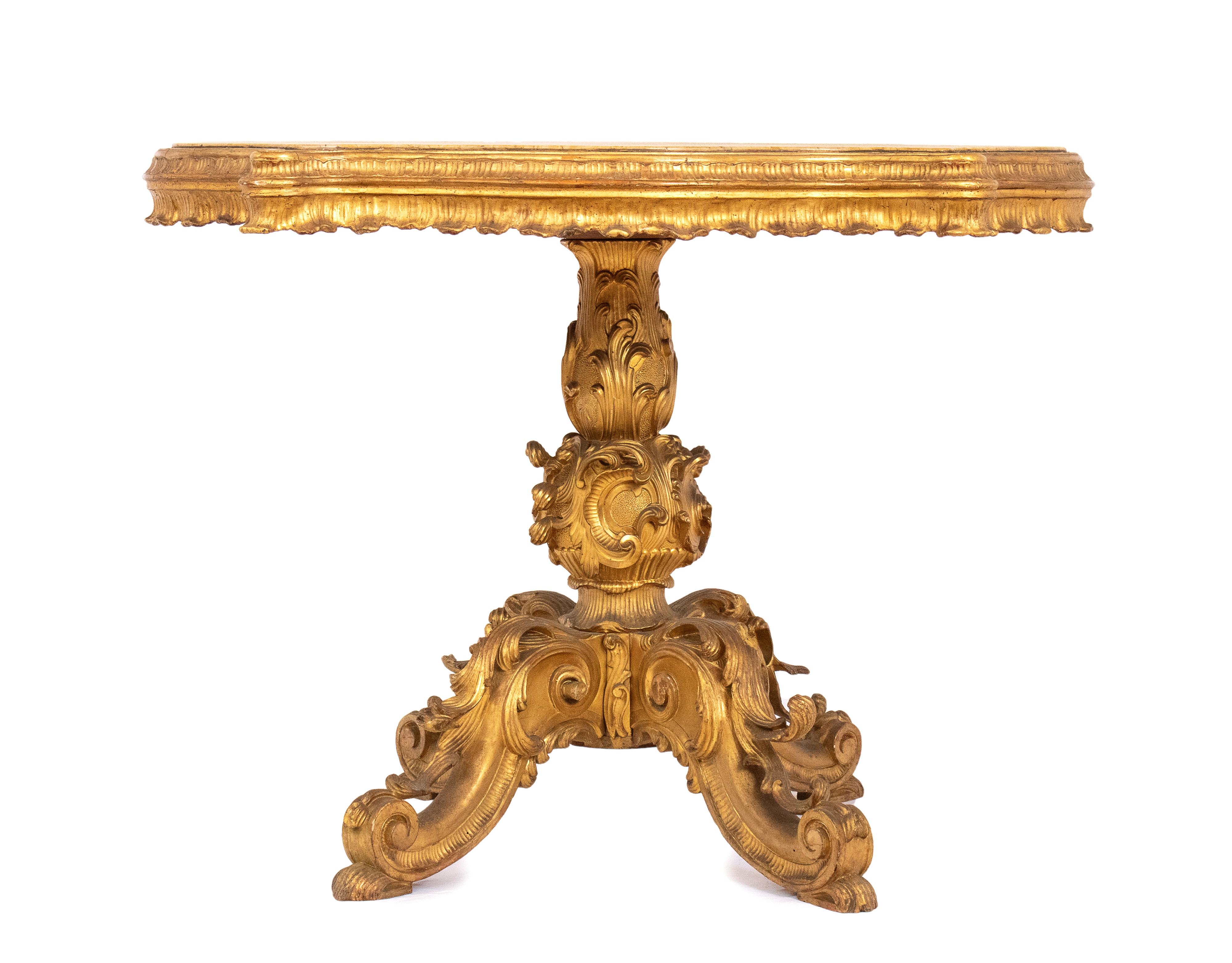 Tavolo Luigi XVI italiano da centro