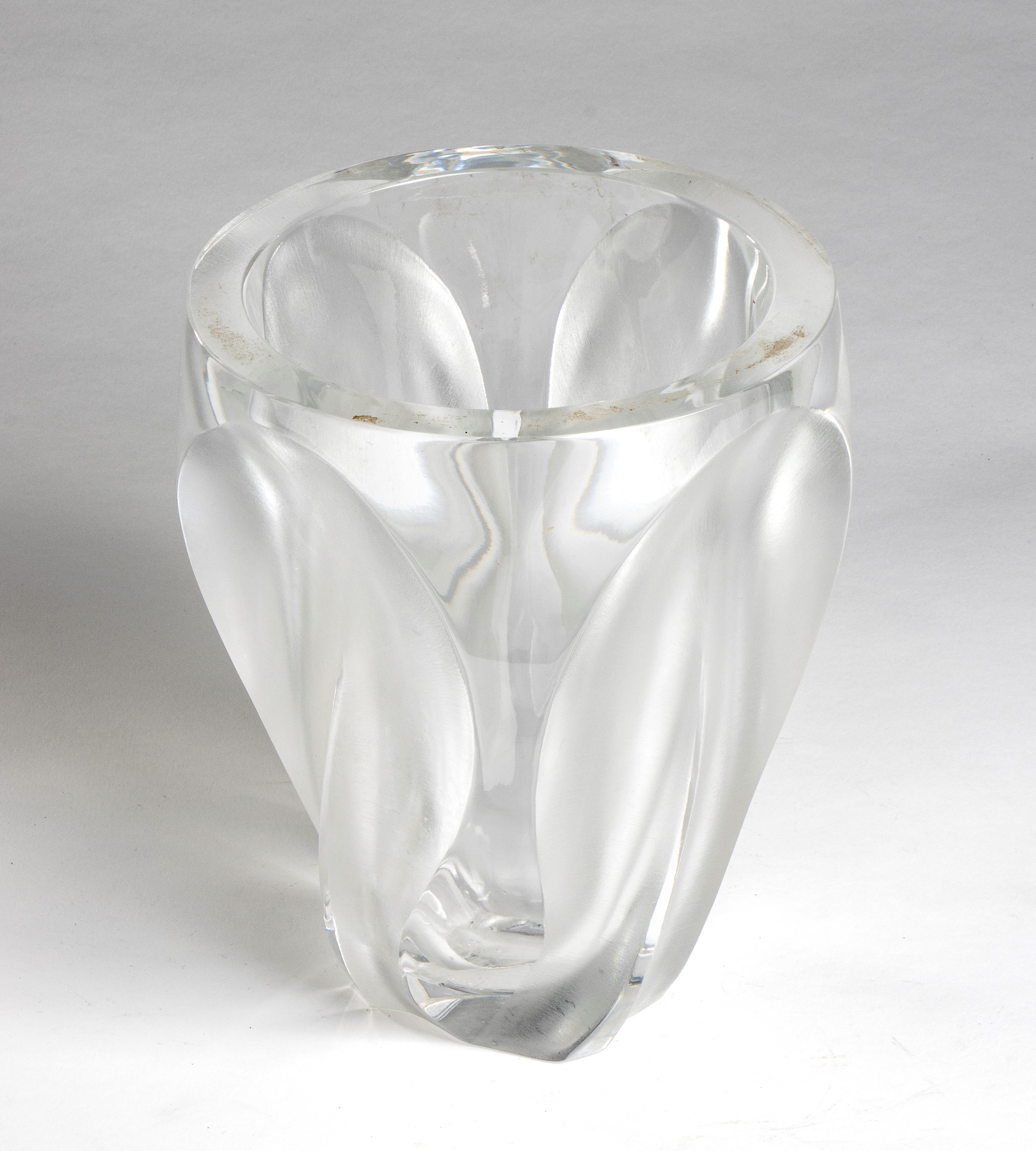 René Lalique Ay, 1860 - Parigi, 1945 - Vaso Ingrid