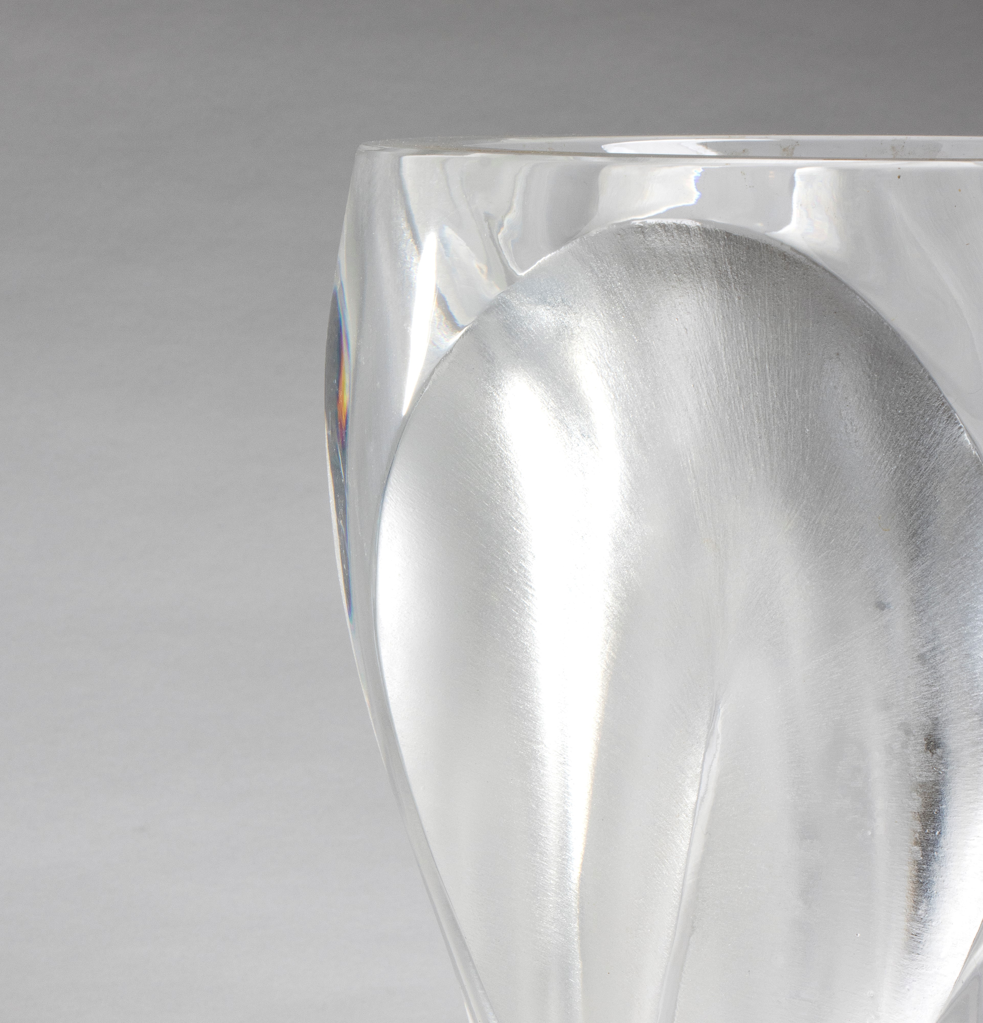 René Lalique Ay, 1860 - Parigi, 1945 - Vaso Ingrid