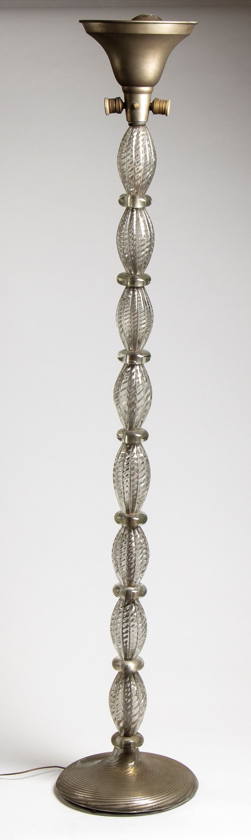 Barovier & Toso, Murano - Lampada da Terra in Vetro