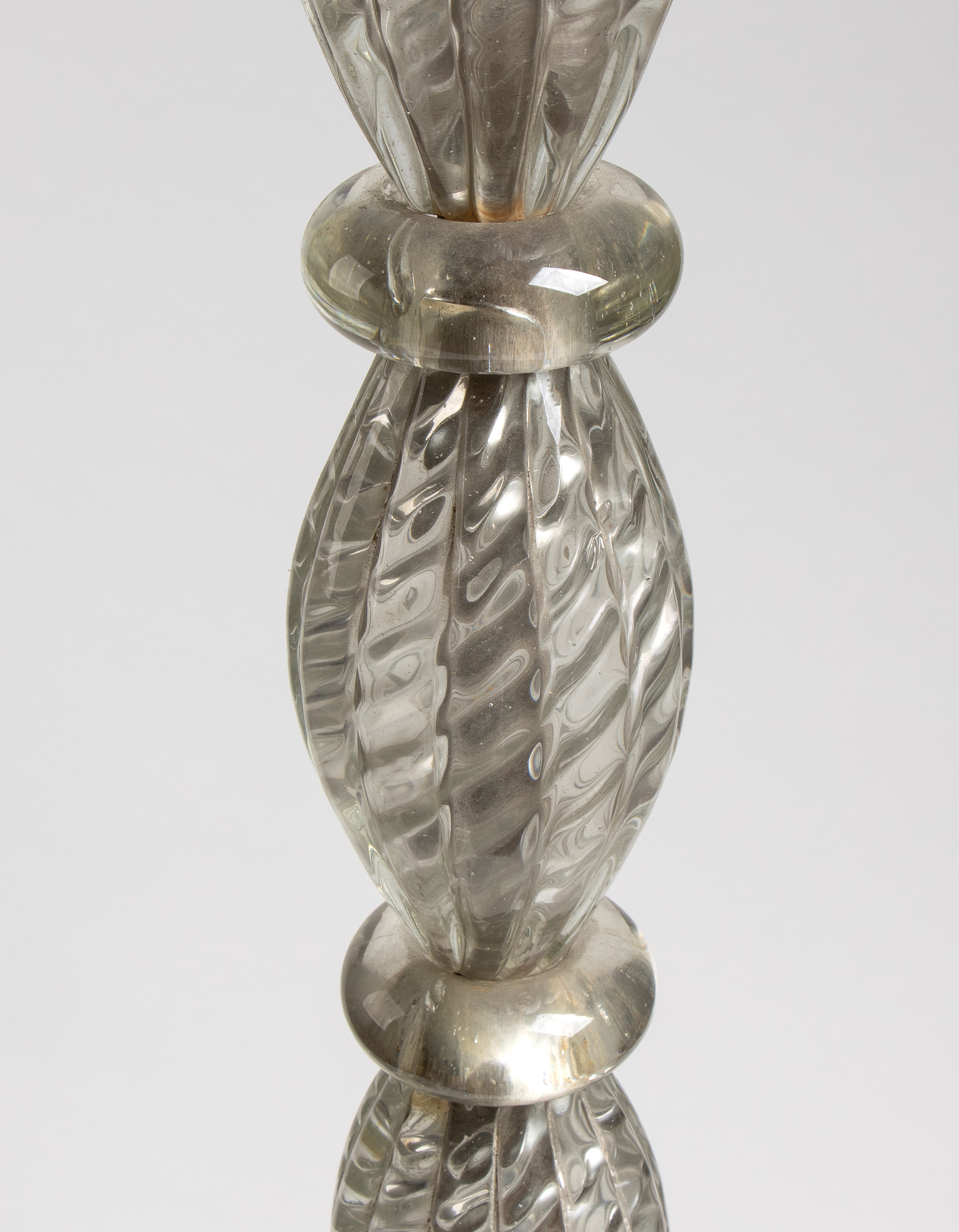 Barovier & Toso, Murano - Lampada da Terra in Vetro