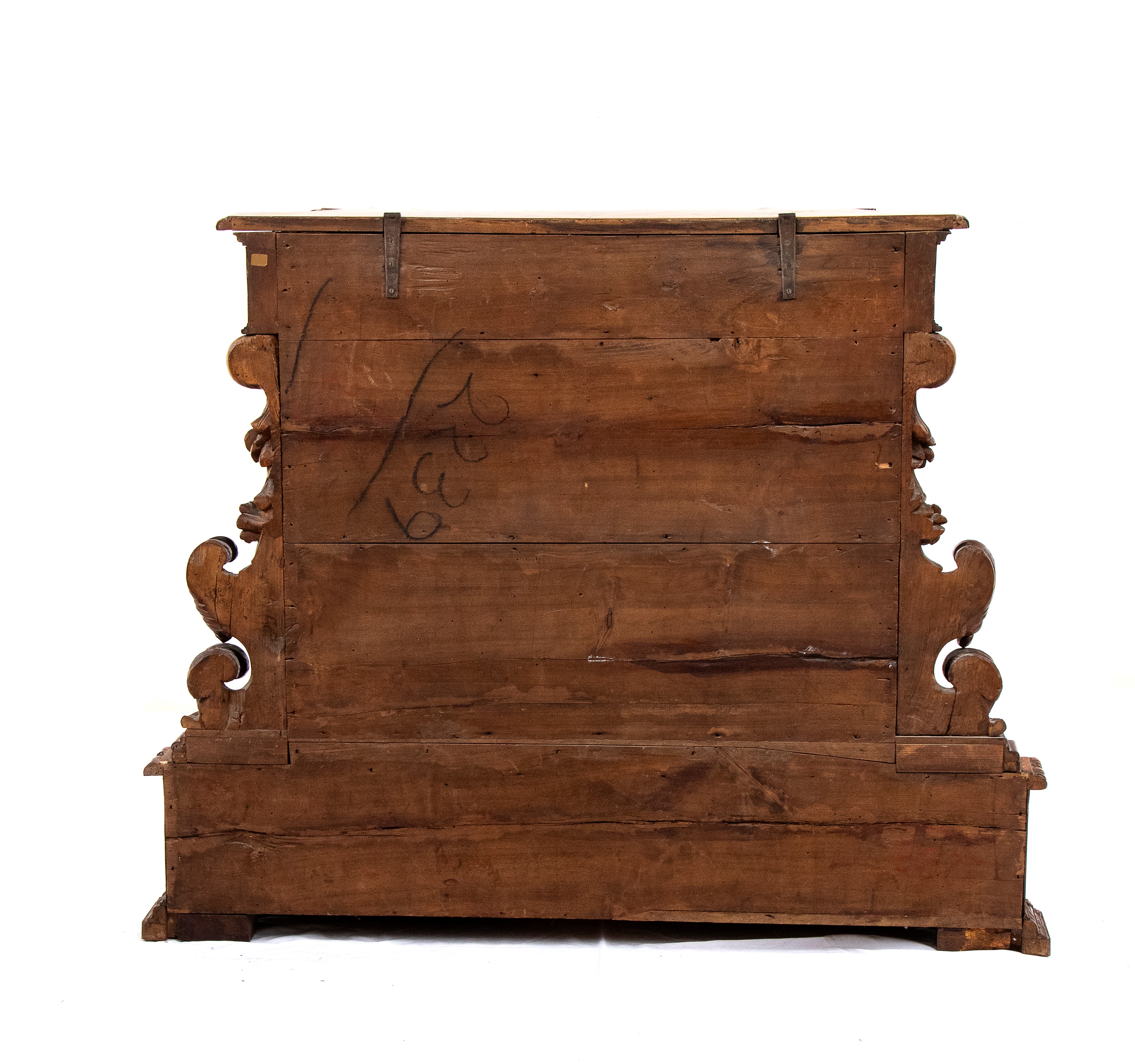 Inginocchiatoio italiano intarsiato