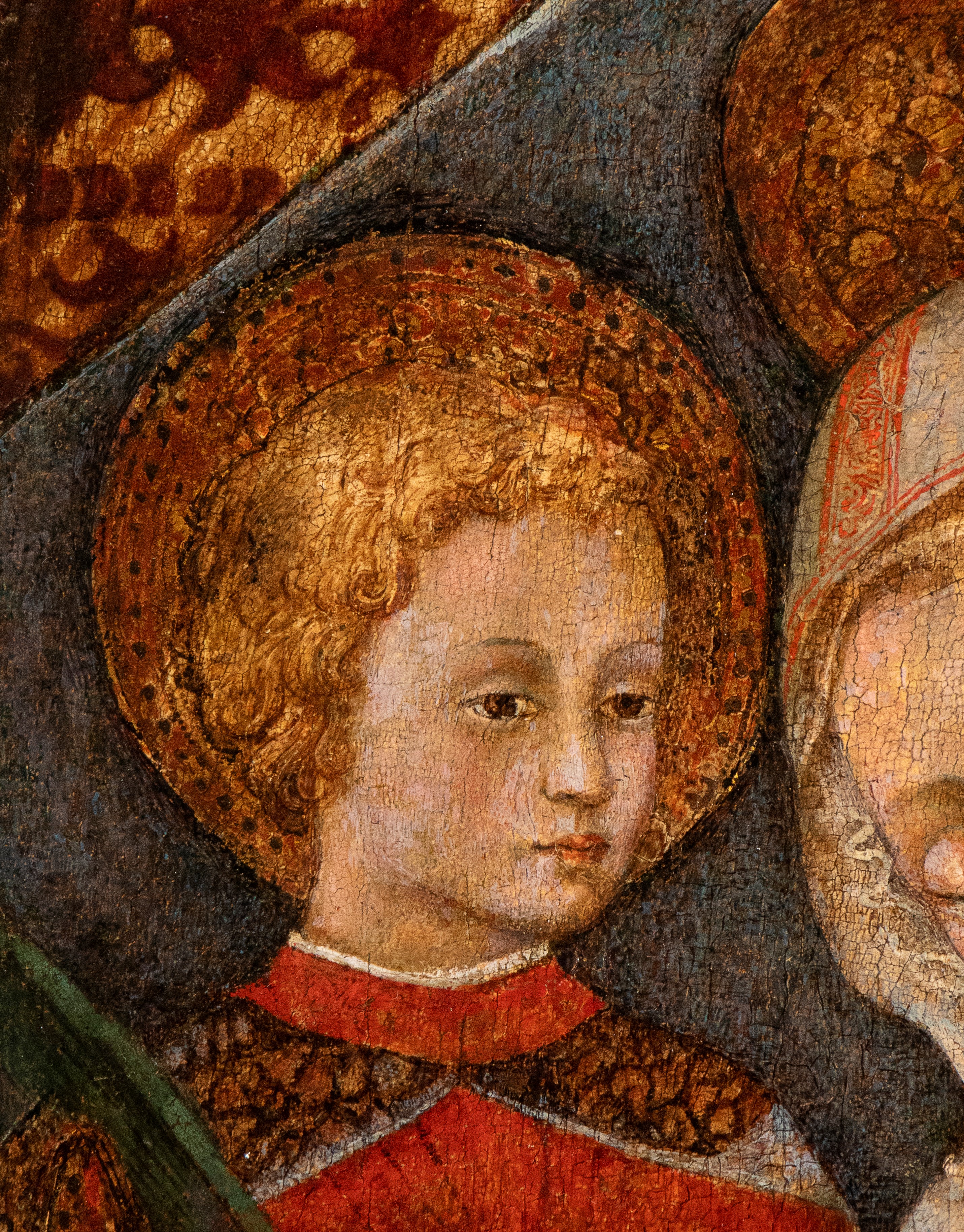 Neri di Bicci - Madonna in Adorazione del Bambino con Santo, Angelo e Committente