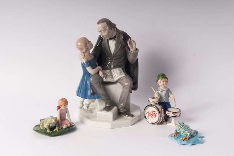 Lotto di Quattro Sculture