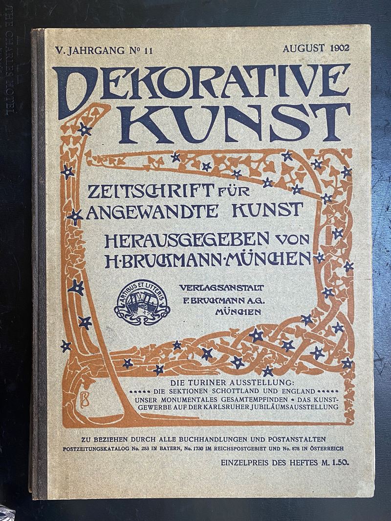 Dekorative Kunst : Illustrierte Zeitschrift Für Angewandte Kunst