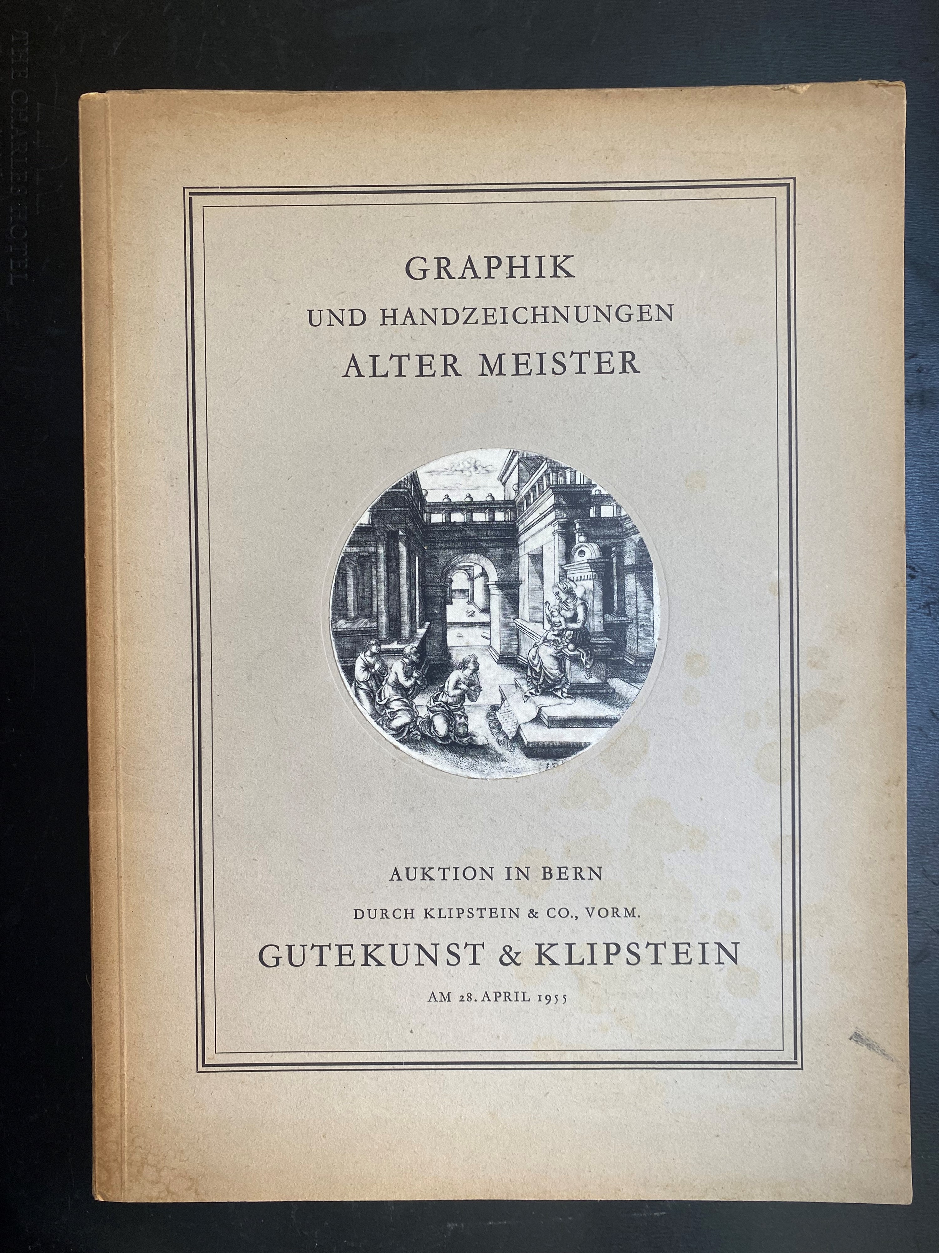 Lotto di 11 volumi - cataloghi di incisioni antiche e moderne